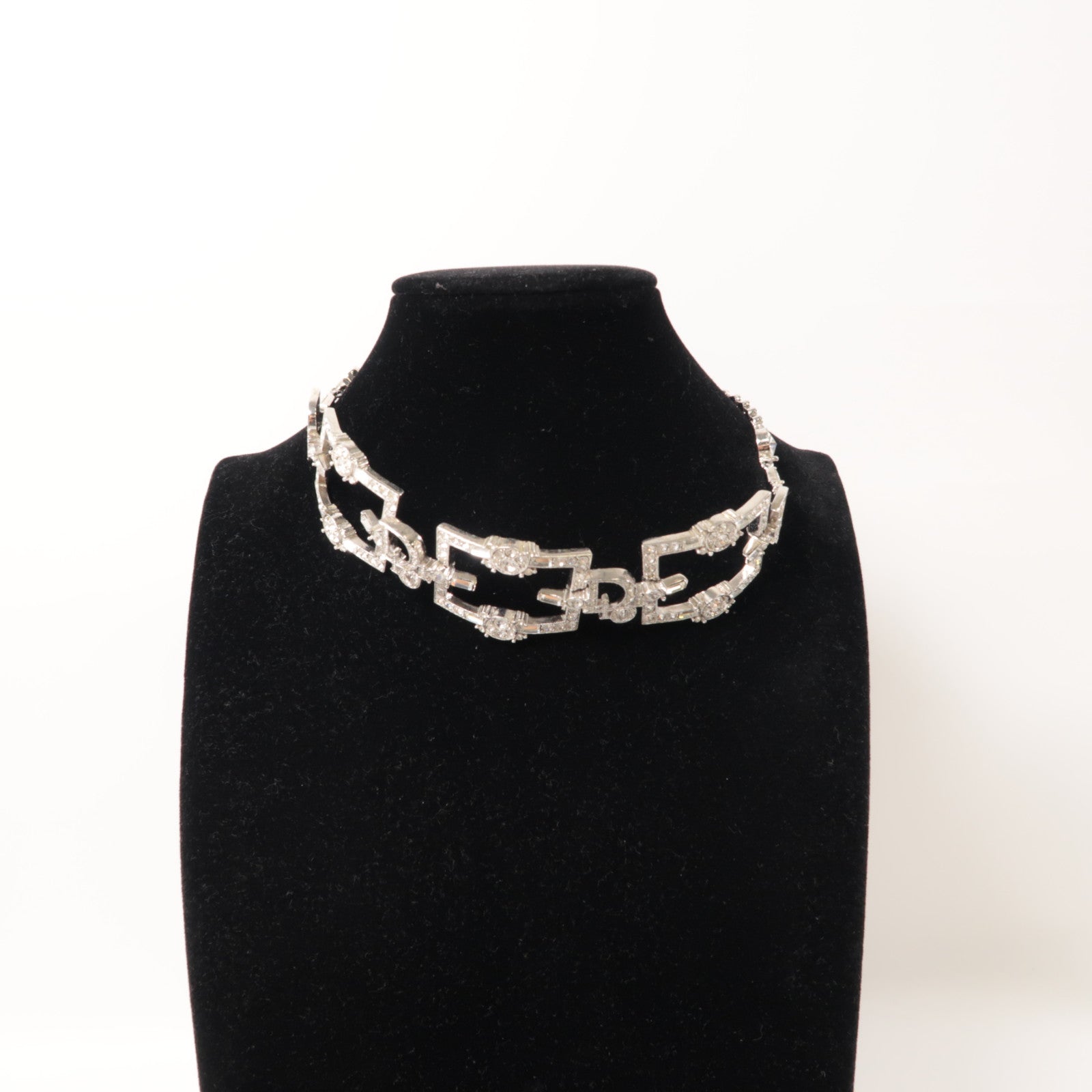 Dior PVC/金屬Necklace項鍊銀色/透明
