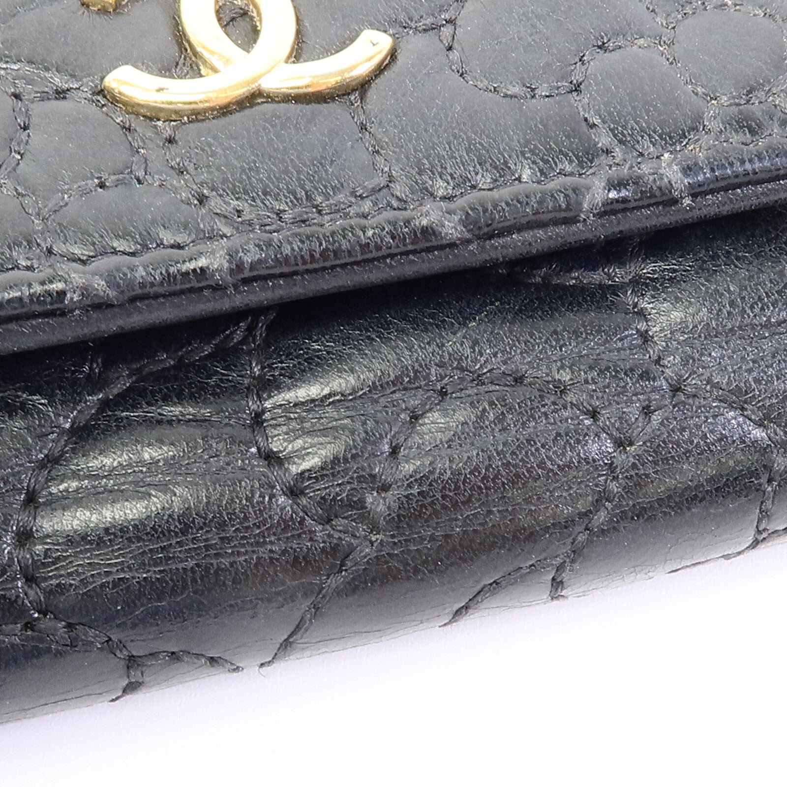 CHANEL 牛皮皮革 Fold Wallet錢包