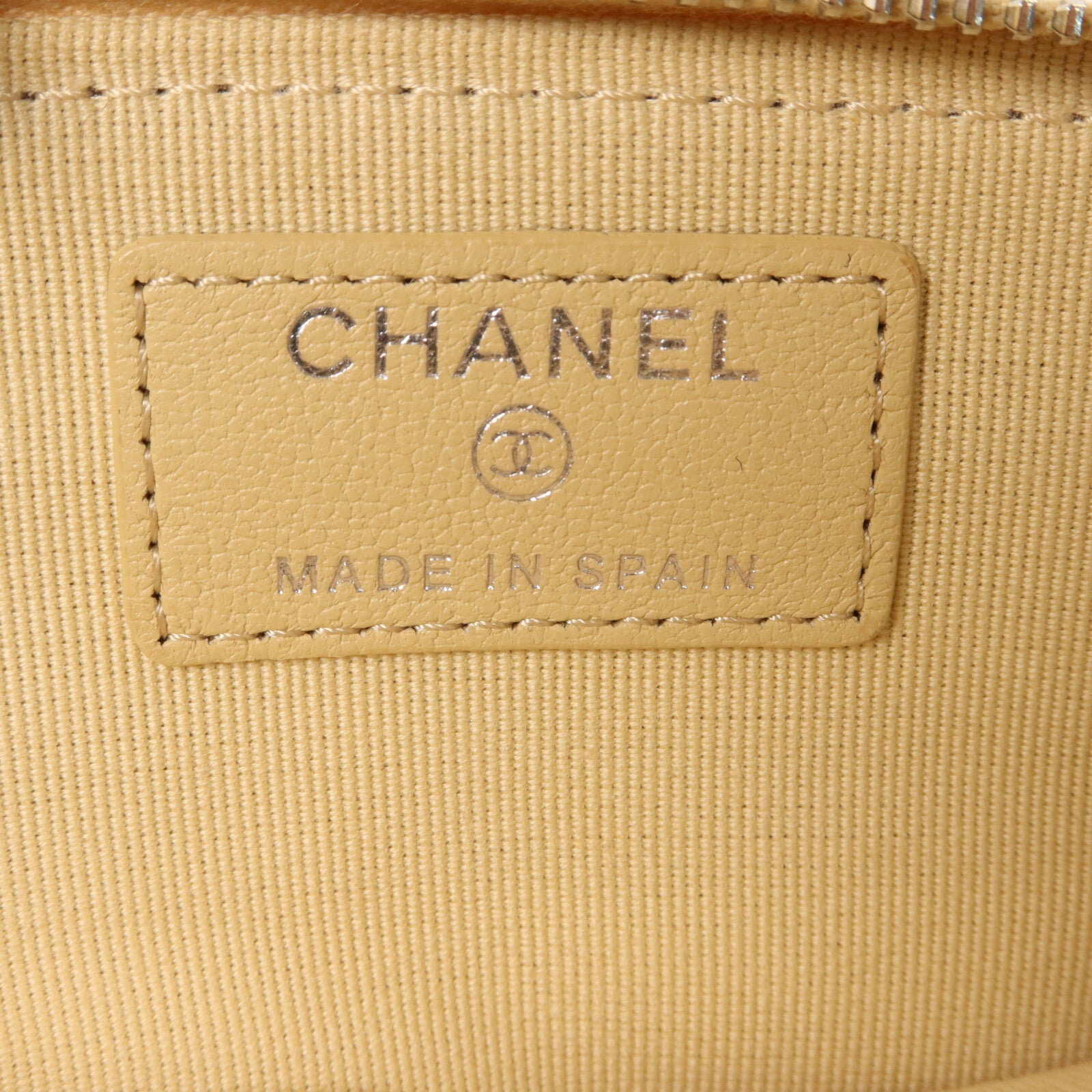 CHANEL 羊皮皮革CC Logo Card Case卡片套