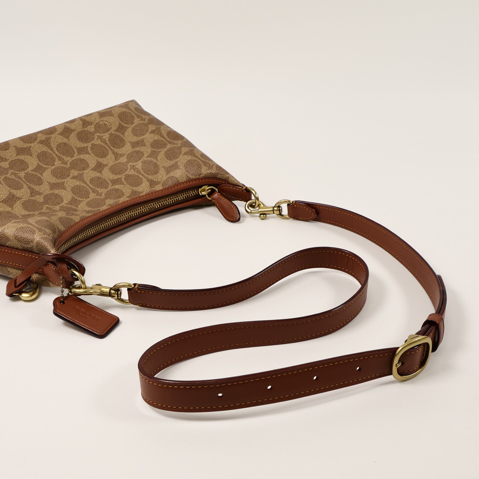 COACH 塗層帆布Juliet 25肩背袋