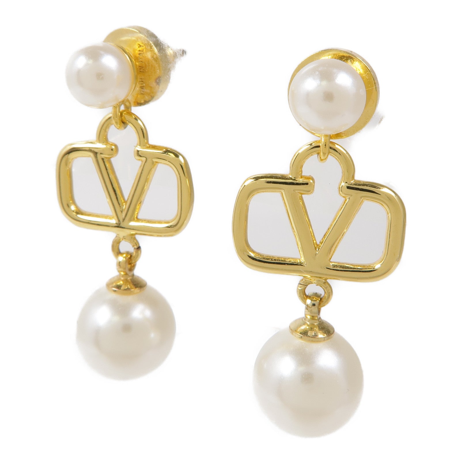 Valentino PVC/金屬Earrings耳環