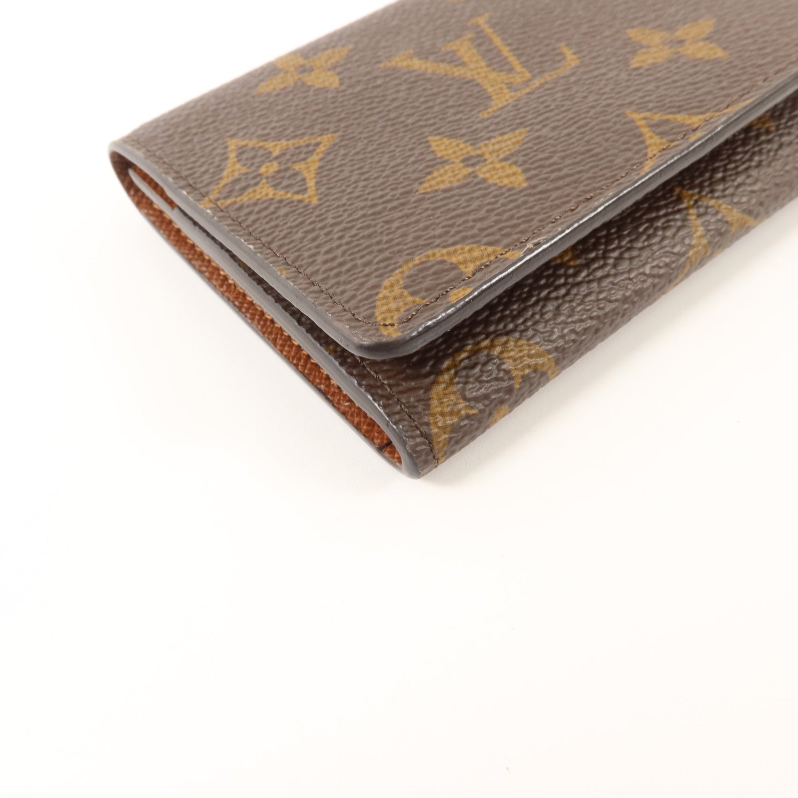 LOUIS VUITTON Monogram Enveloppe Carte De Visite金扣Card Case卡片套