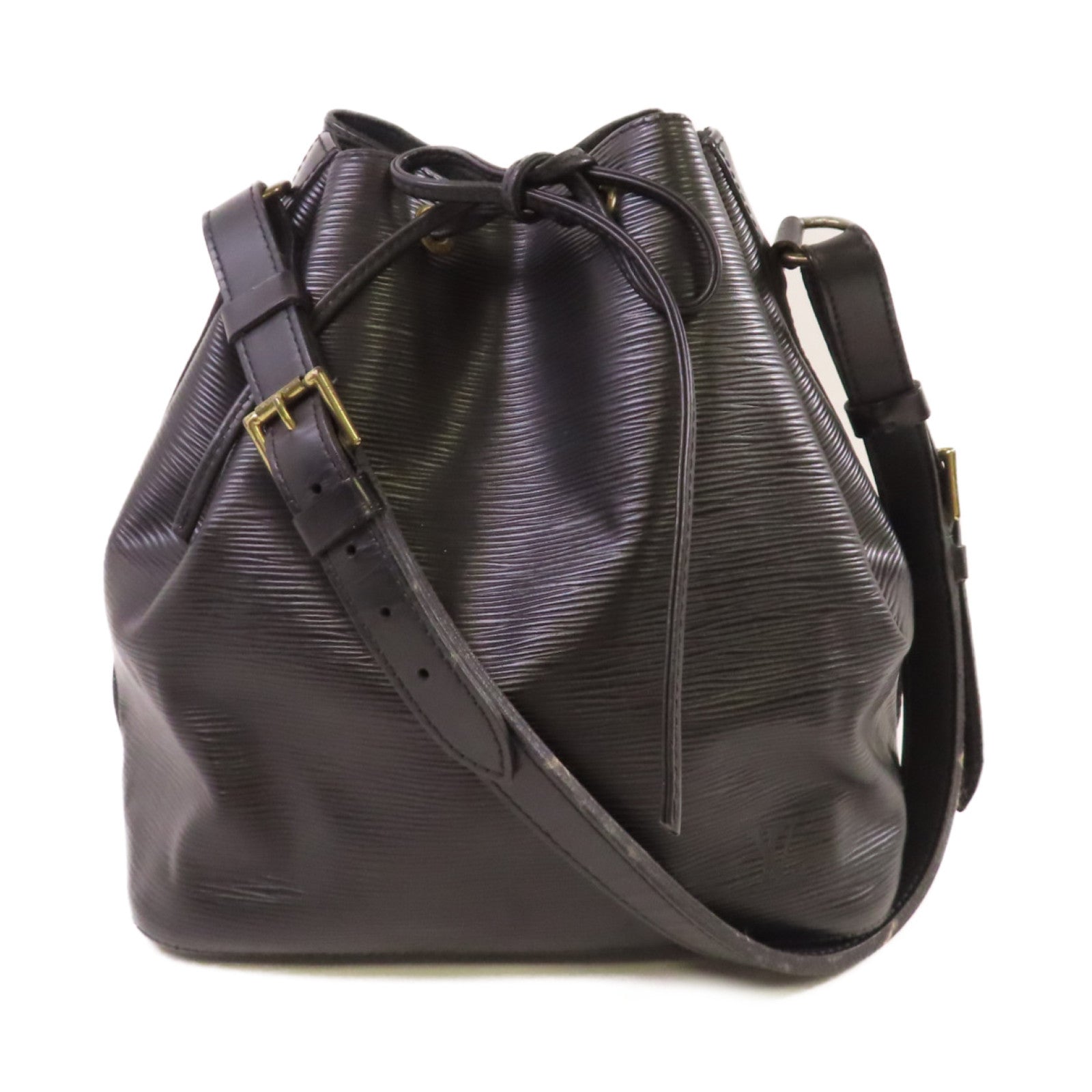 LOUIS VUITTON 【激減優惠】Epi Petit Noe Shoulder Bag金扣肩背袋黑色