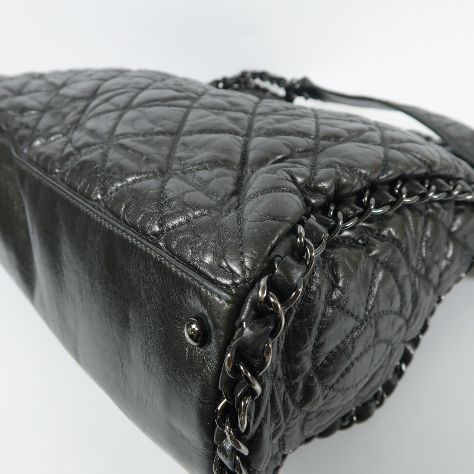 CHANEL 【激減優惠】牛皮皮革Chain Shoulder肩背袋