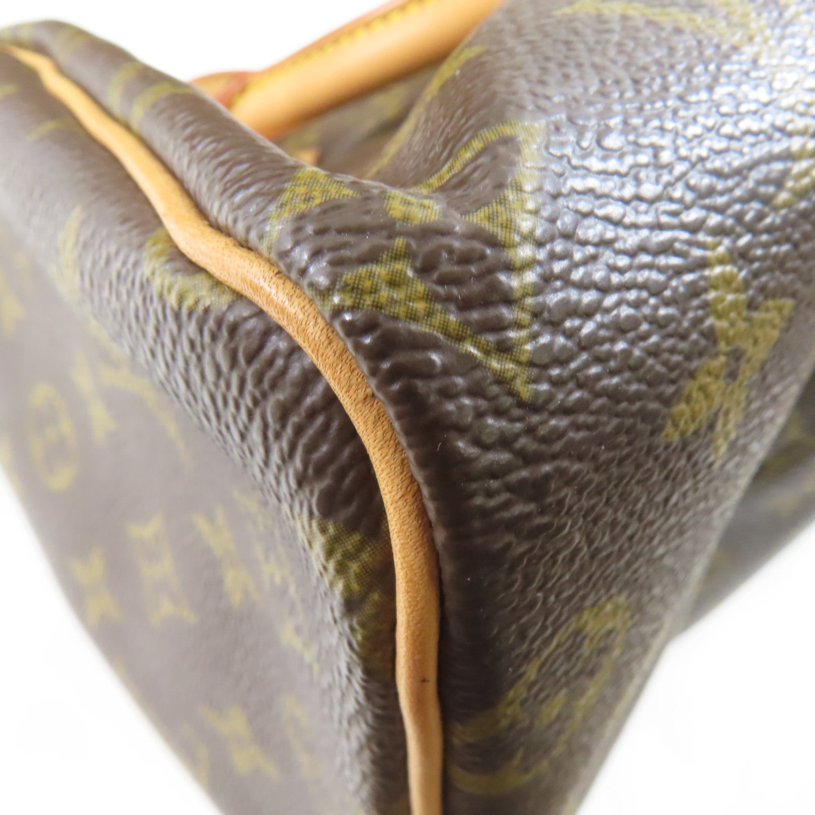 LOUIS VUITTON Monogram Speedy 25金扣手挽袋啡色