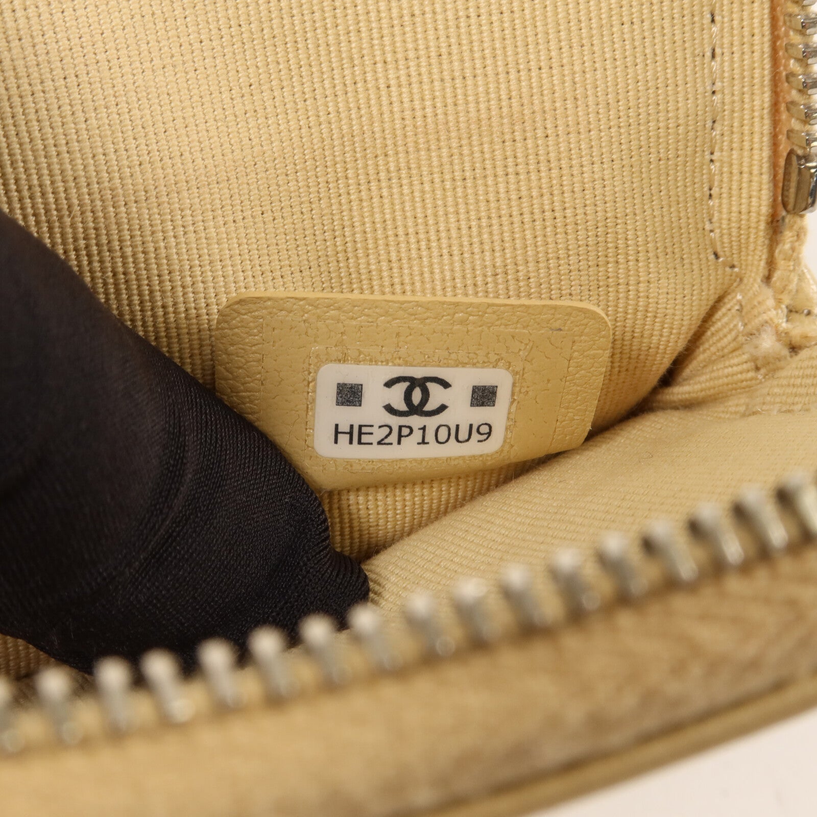 CHANEL 羊皮皮革CC Logo Card Case卡片套
