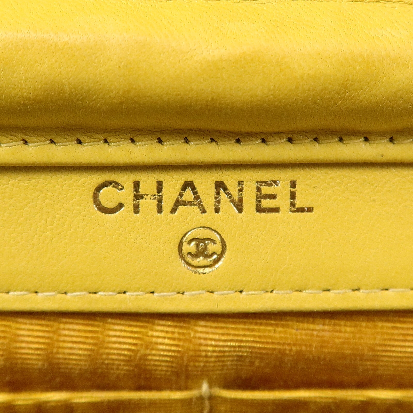 CHANEL 牛皮皮革Wallet On Chain鏈帶肩背袋