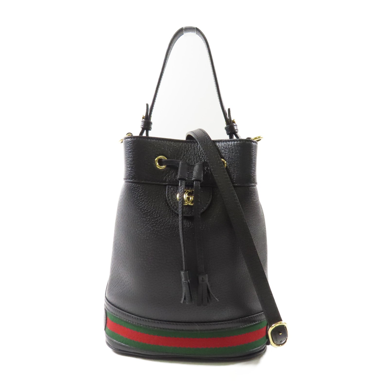 GUCCI 牛皮皮革Ophidia金扣手挽肩背兩用袋