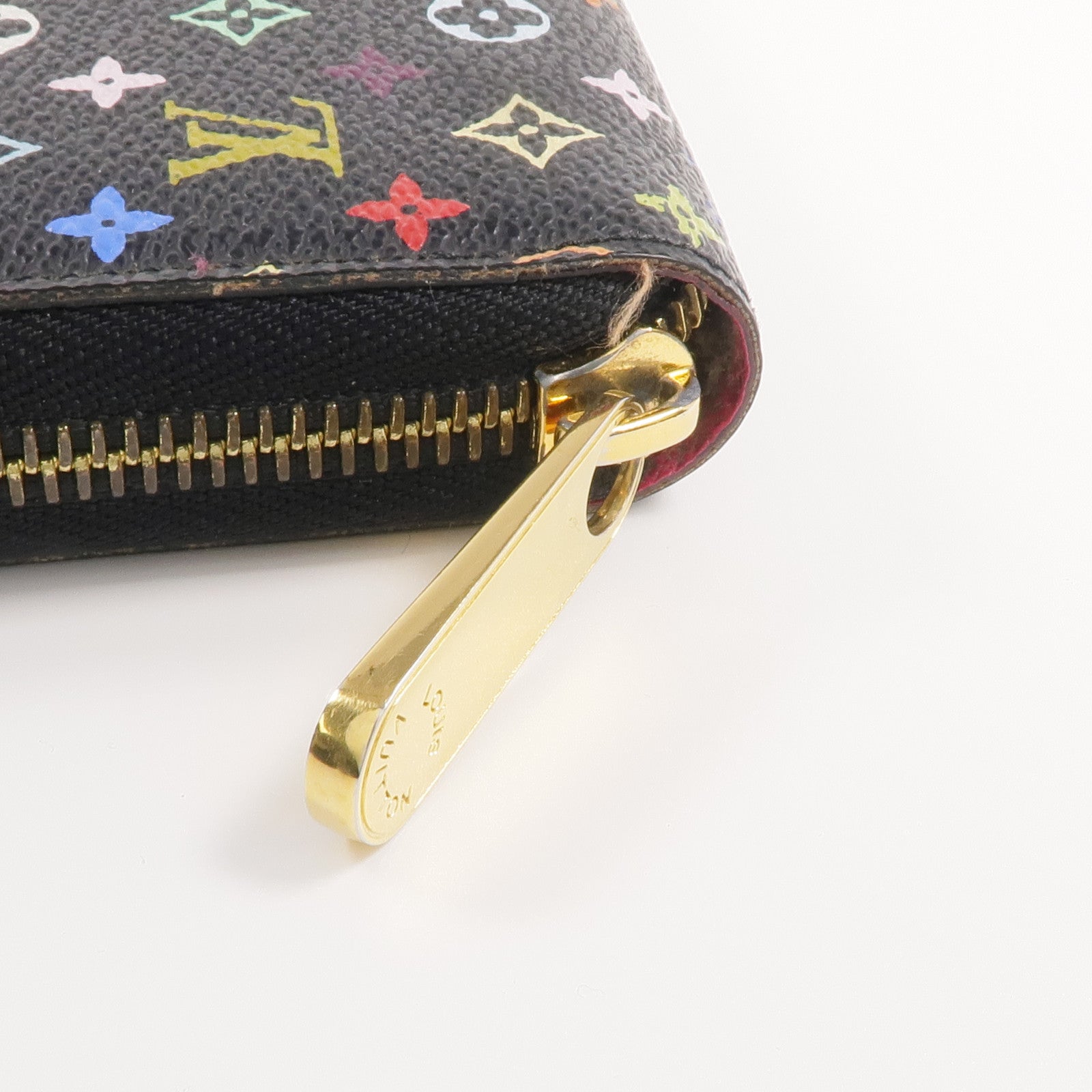 LOUIS VUITTON Monogram Multicolore Zipper Long Wallet金扣長錢包