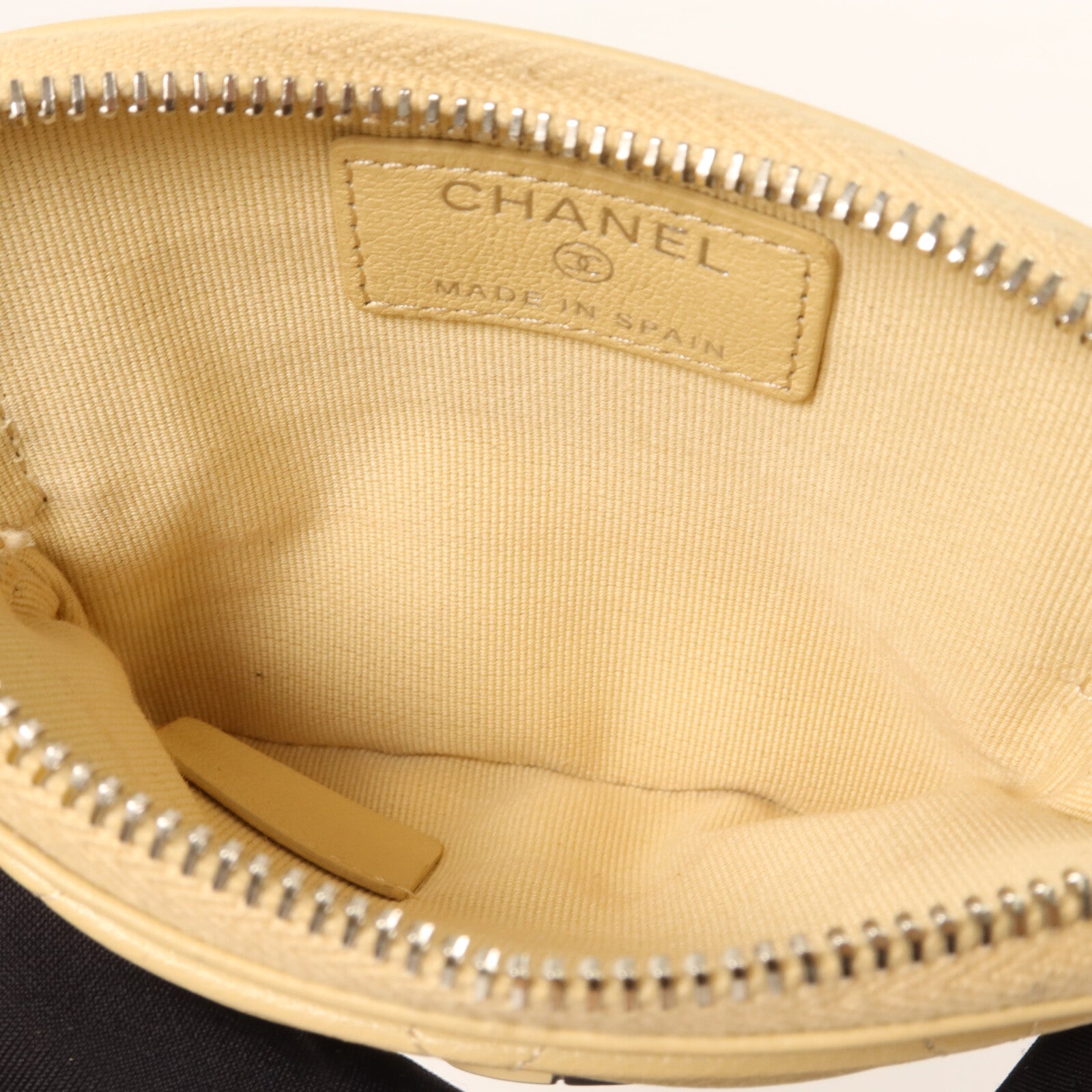 CHANEL 羊皮皮革CC Logo Card Case卡片套