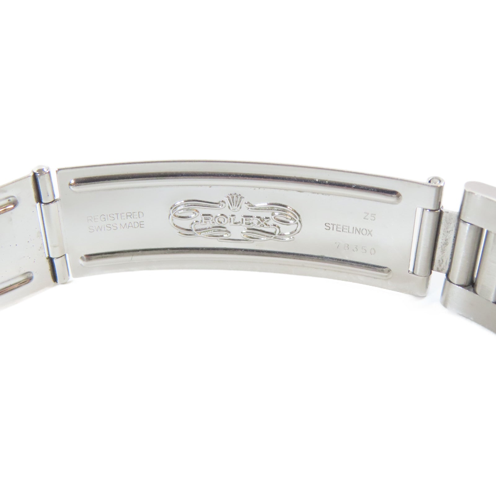 ROLEX Date不鏽鋼手錶自動機芯藍色#16.75cm