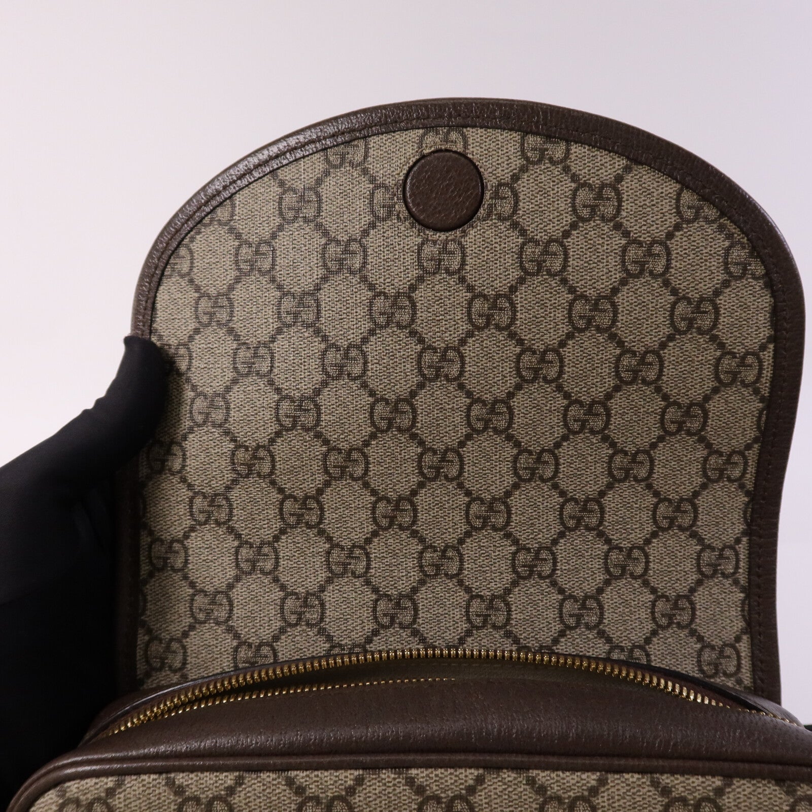GUCCI 【激減優惠】塗層帆布Ophidia GG Shoulder Bag金扣肩背袋