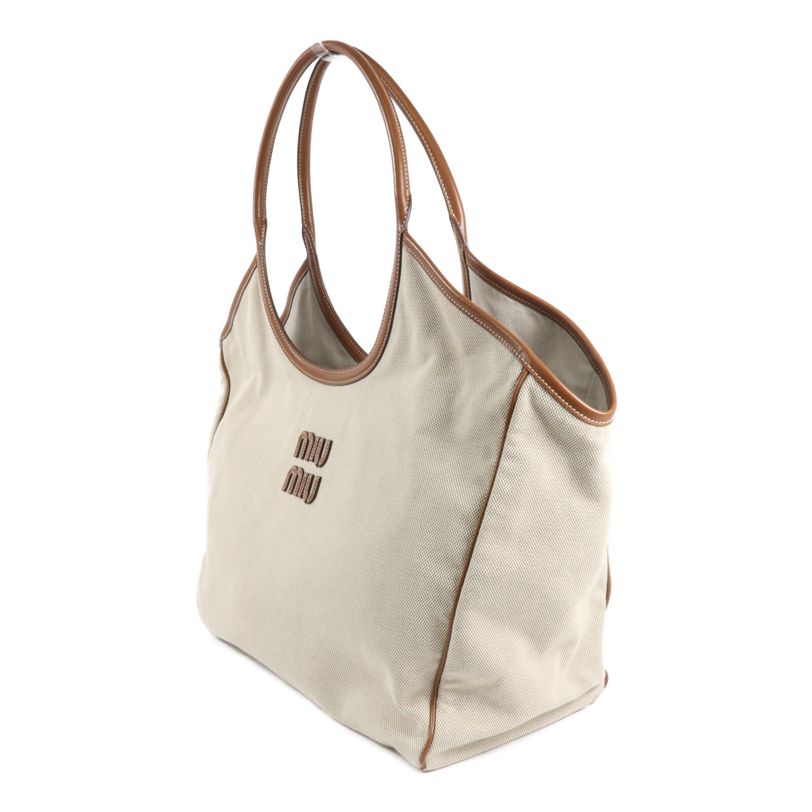 Miu Miu 帆布Ivy Tote Bag肩背袋/手挽袋