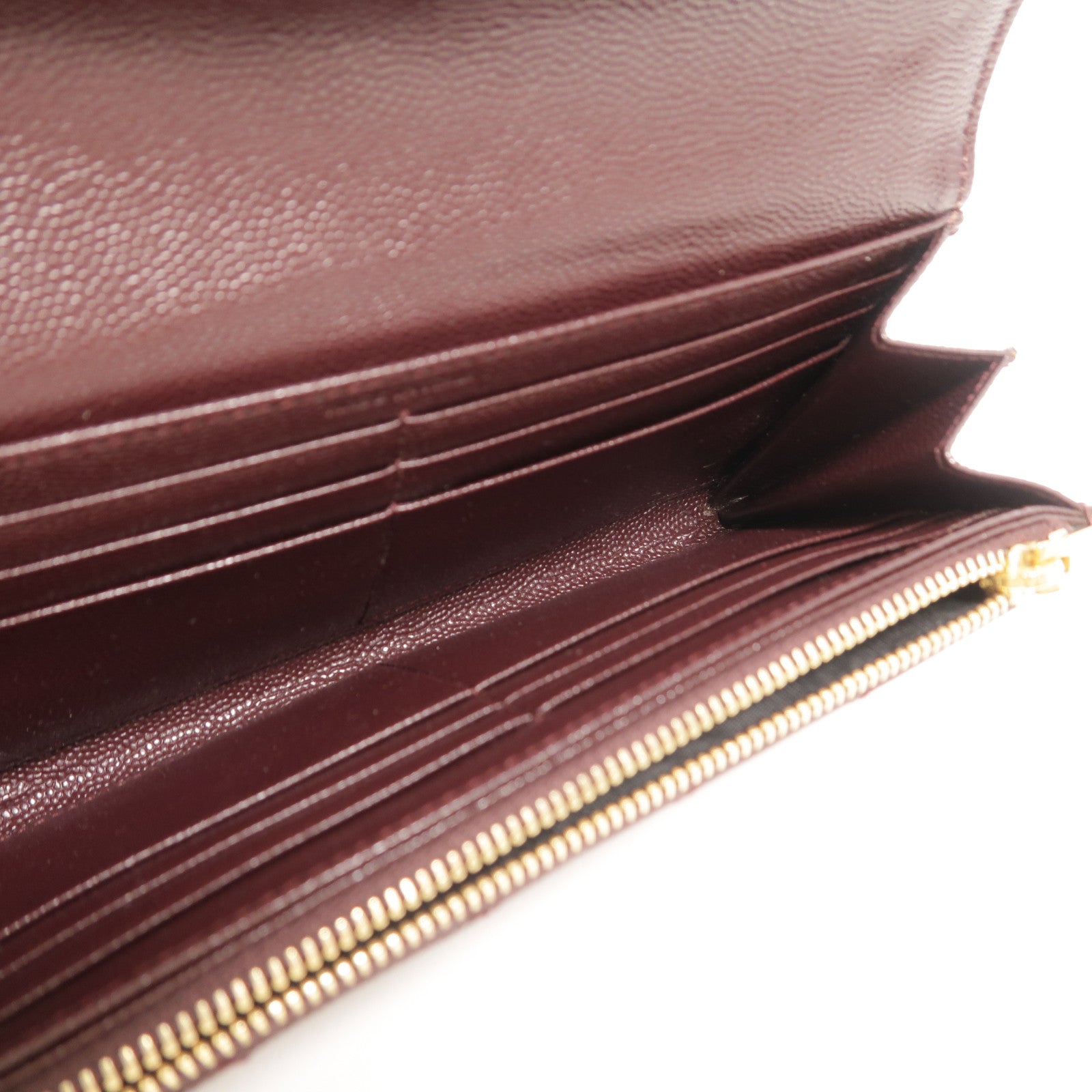 SAINT LAURENT 牛皮皮革Long Envelope Wallet長錢包