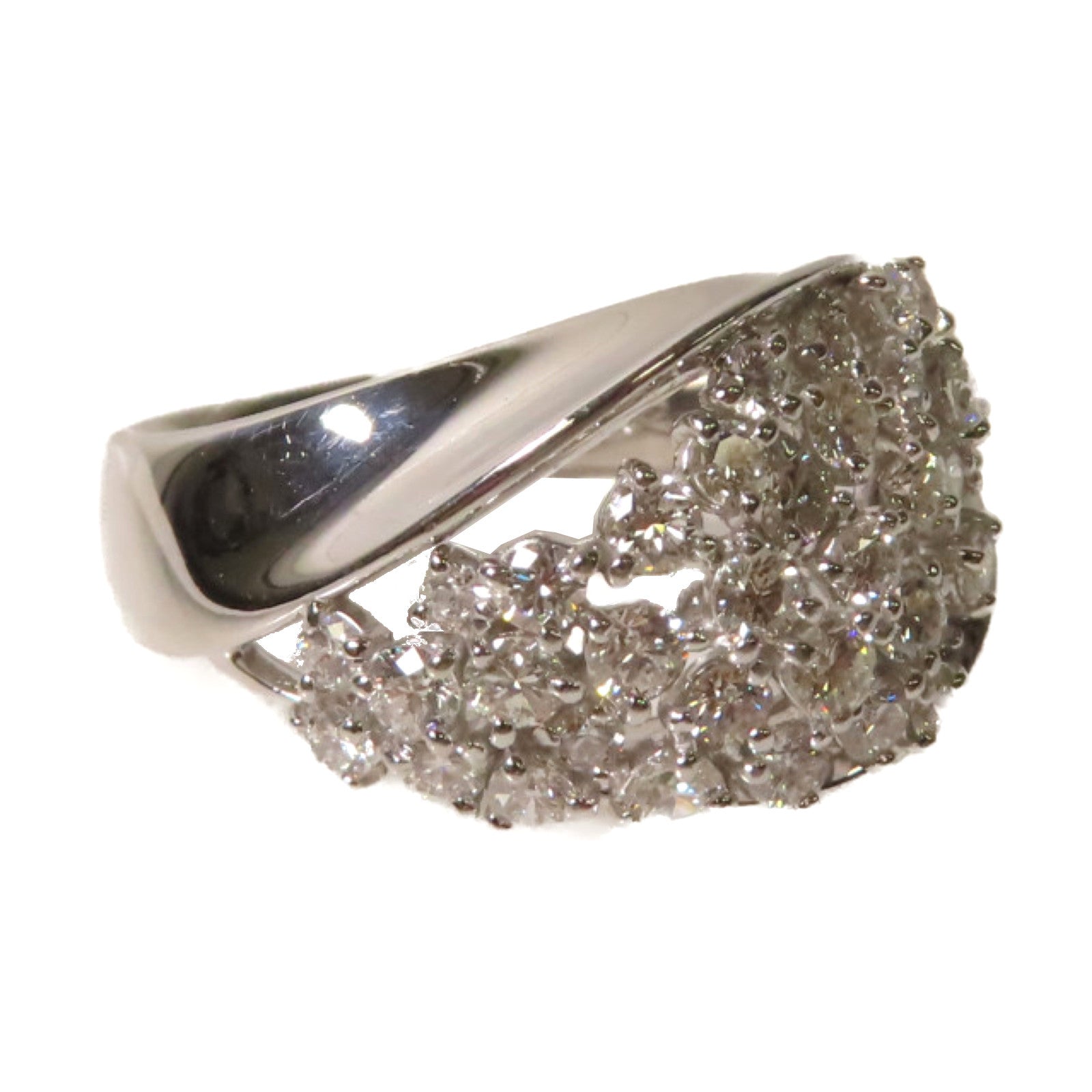 JEWELRY 18K白金/1.32ct鑽石Diamond Ring戒指US#5.75
