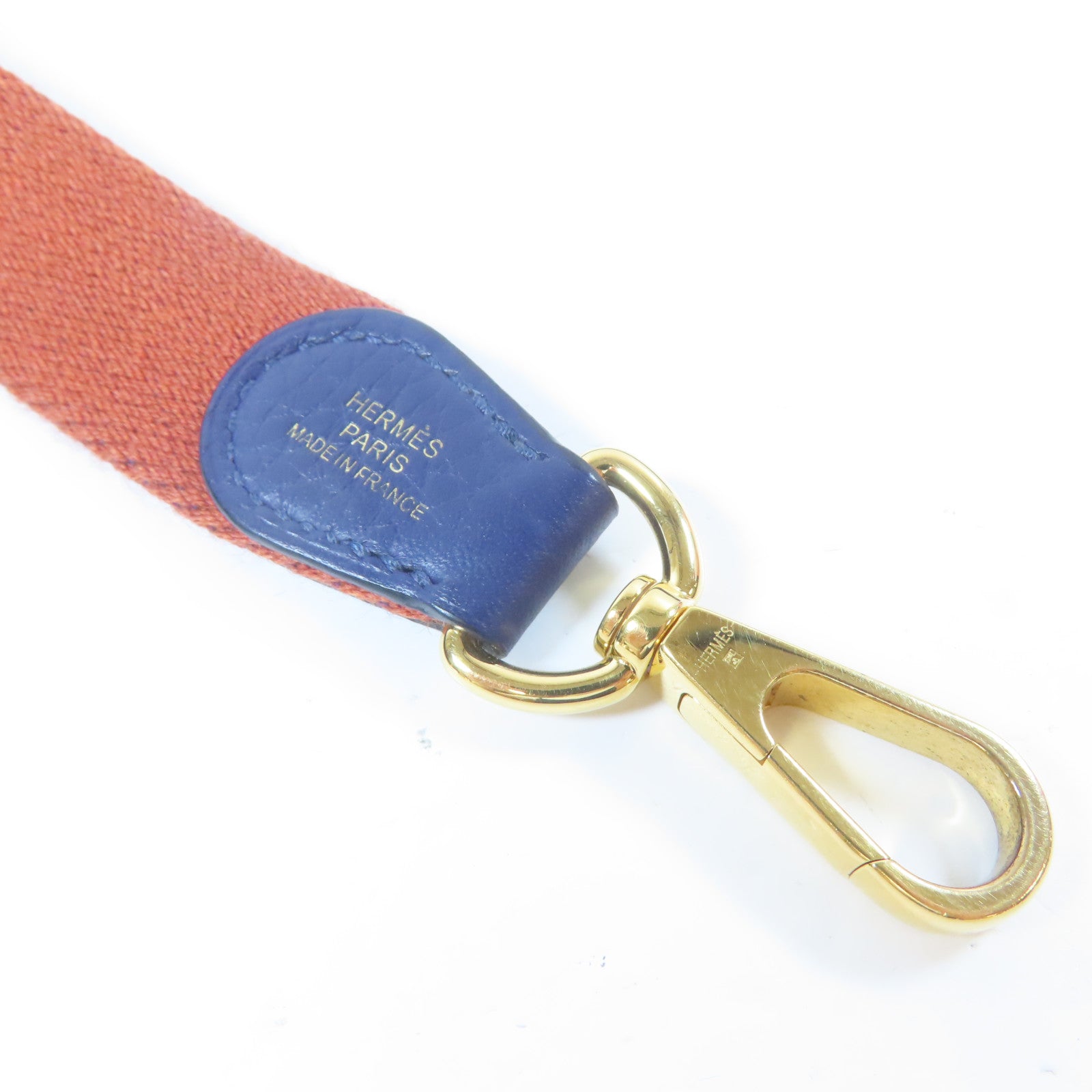 HERMES Clemence皮革Evelyne TPM金扣肩背袋藍色