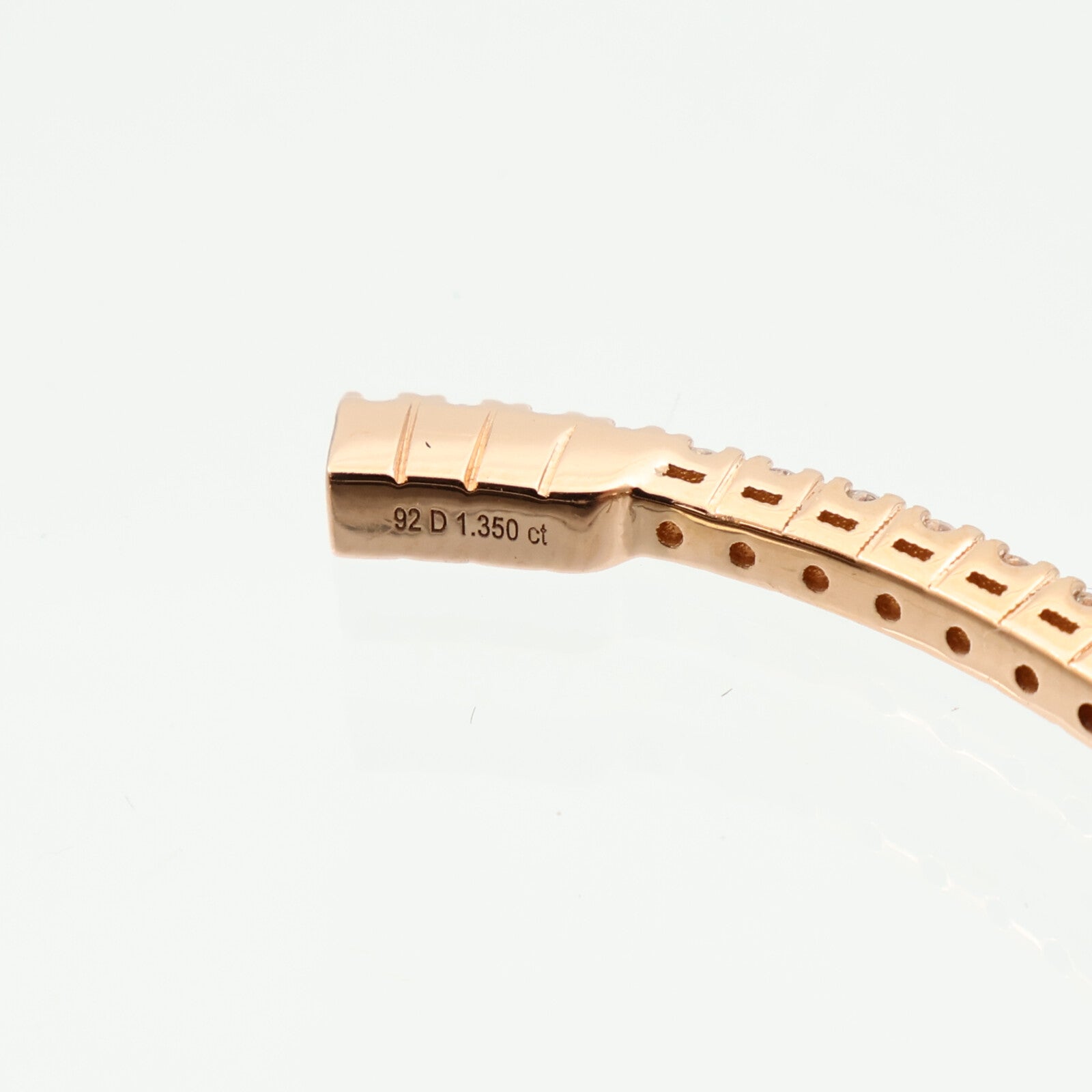 JEWELRY 18K玫瑰金Bracelet鑽石手鐲