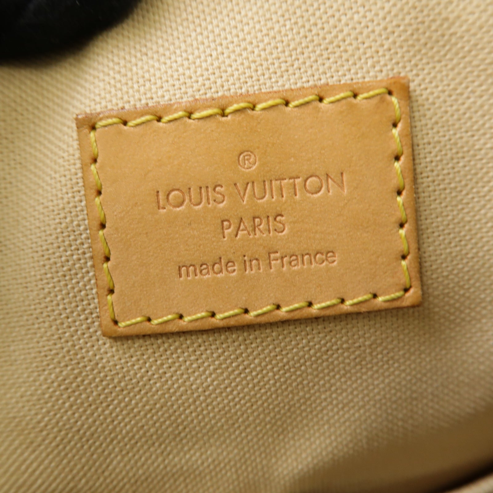 LOUIS VUITTON Damier Azur Siracusa MM金扣肩背袋白色