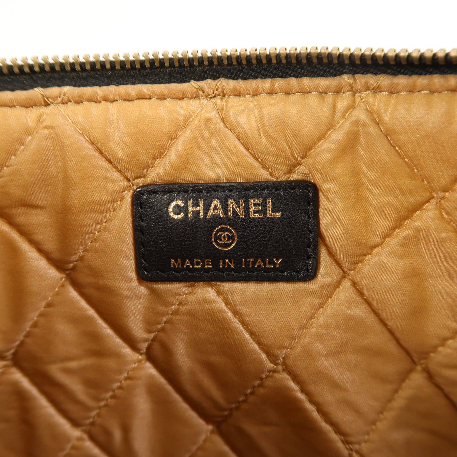 CHANEL 羊皮皮革Clutch金扣手拿包