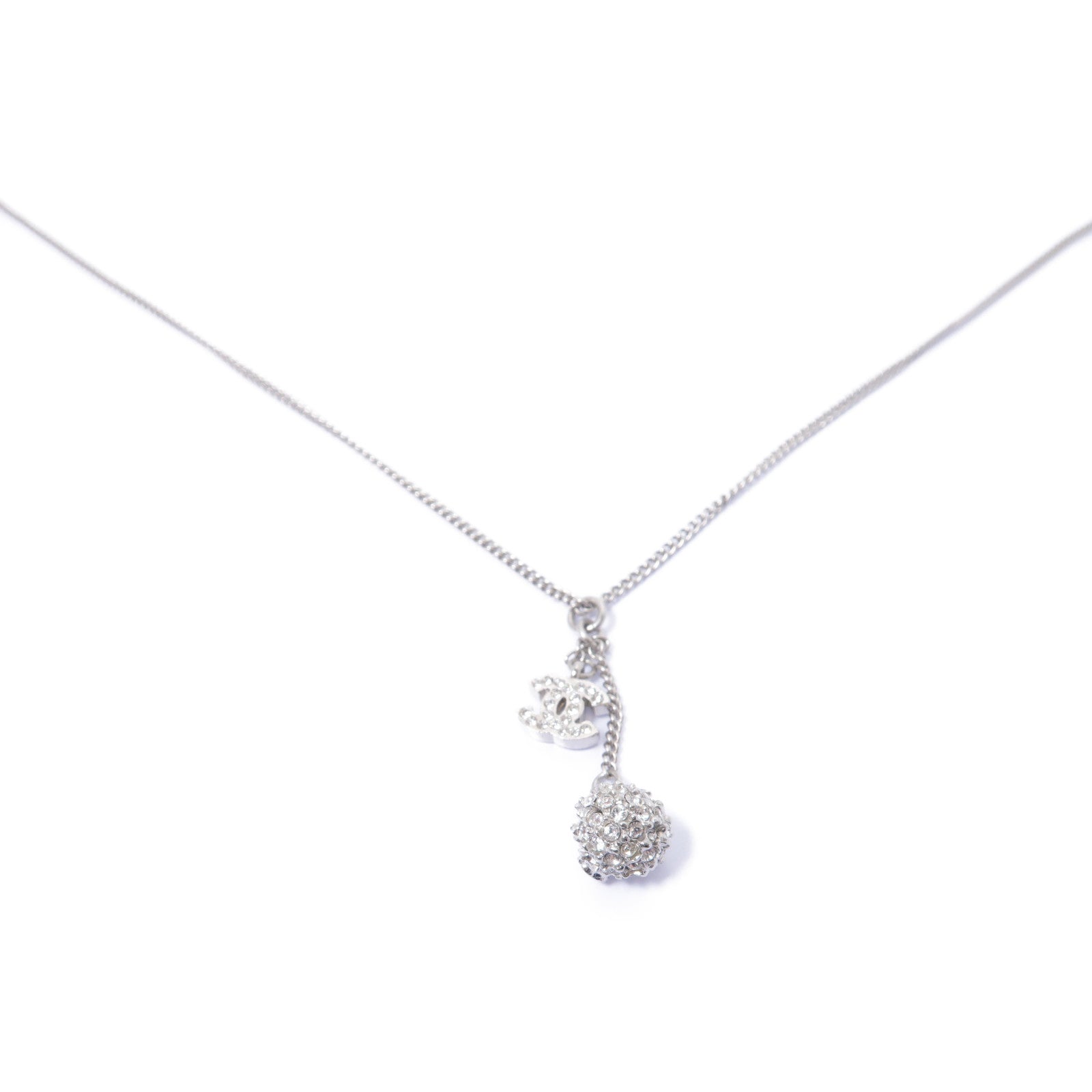 CHANEL 金屬/水晶Necklace項鍊