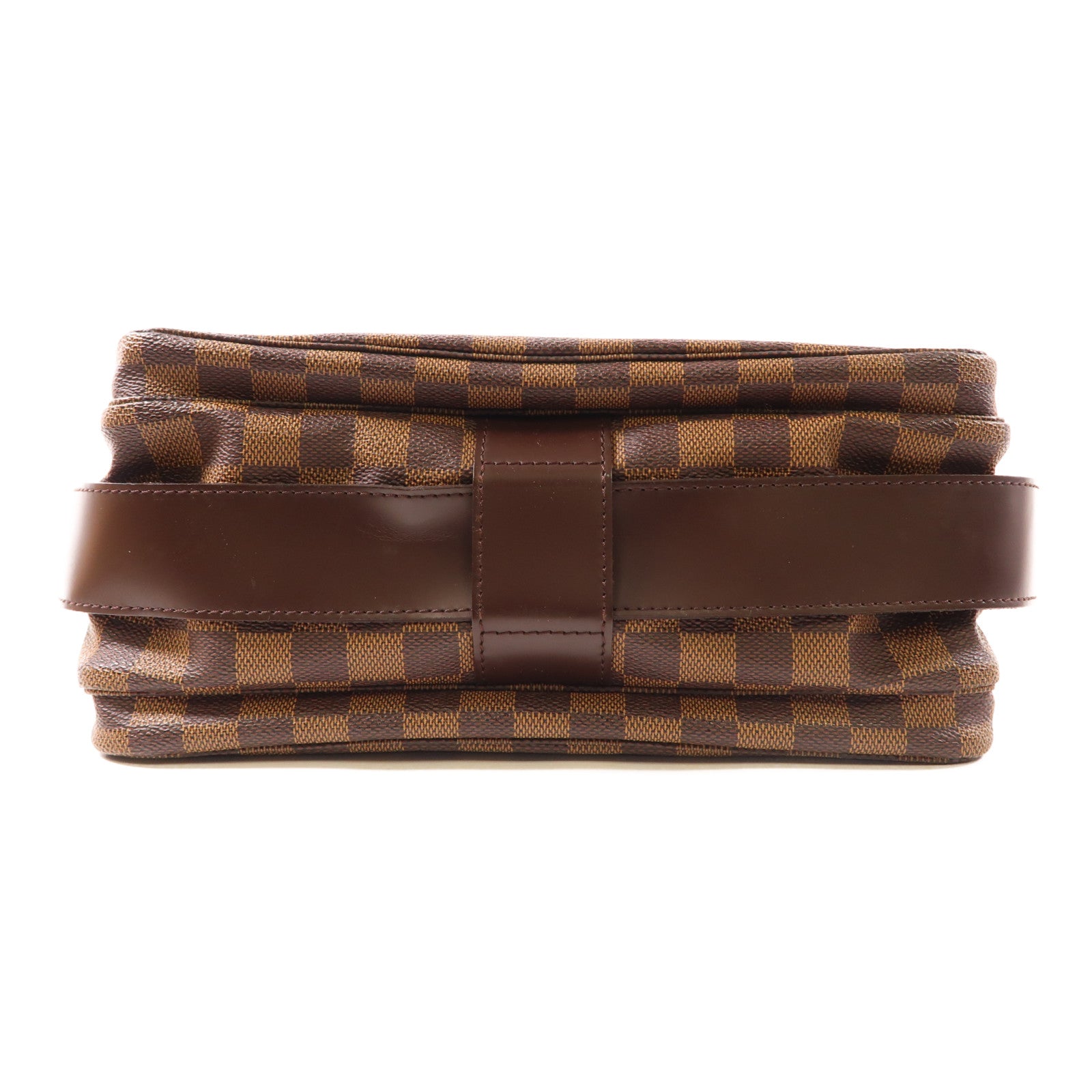 LOUIS VUITTON LV GHW Naviglio Shoulder Bag N45255 Damier Brown