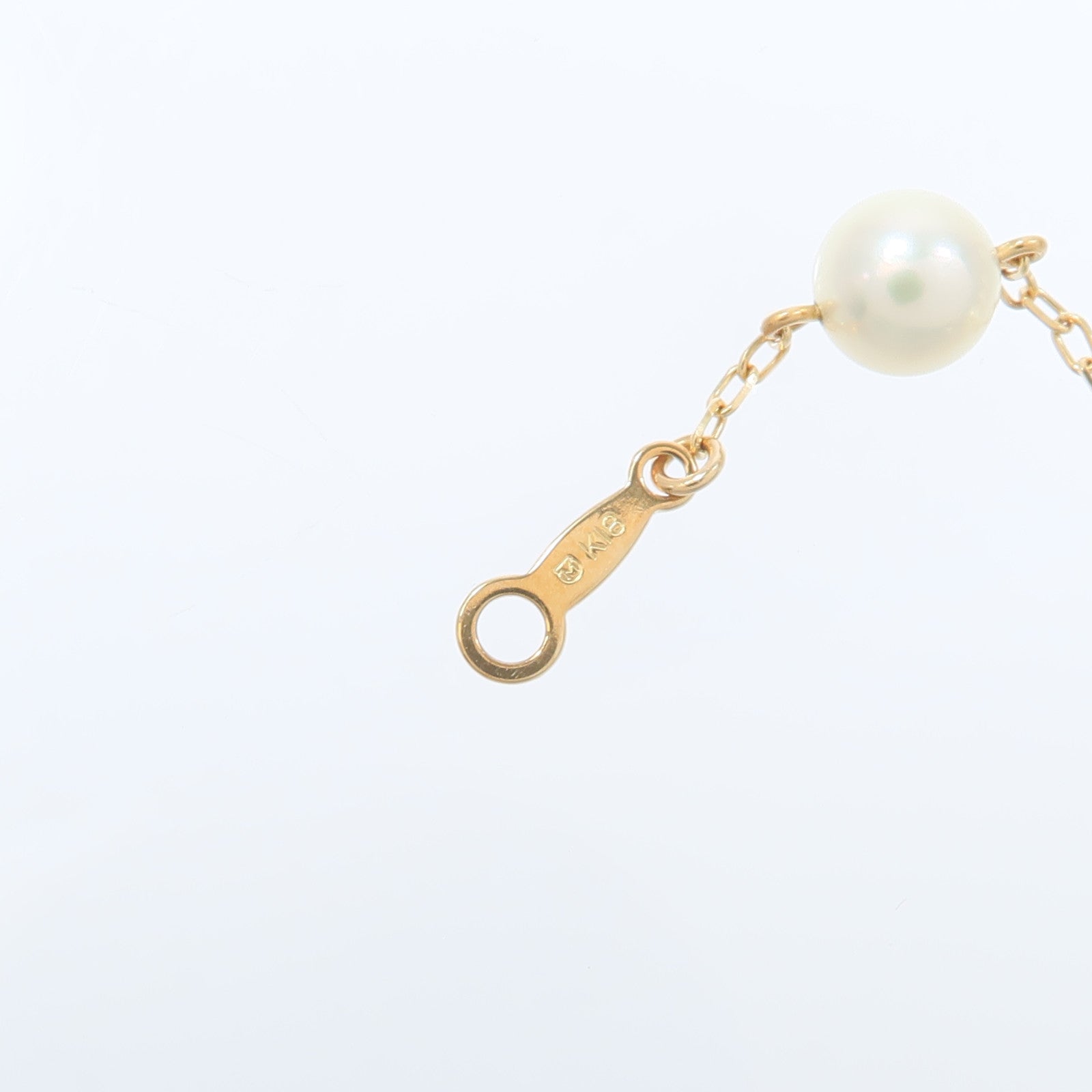 MIKIMOTO 18K黃金Pearl Bracelet珍珠手鏈
