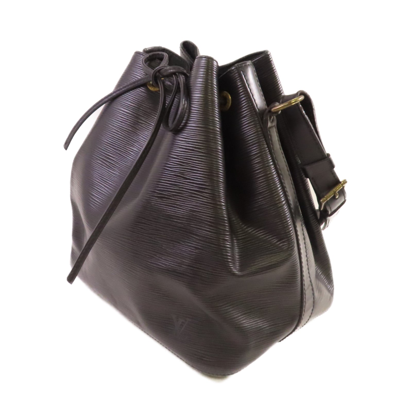 LOUIS VUITTON 【激減優惠】Epi Petit Noe Shoulder Bag金扣肩背袋黑色