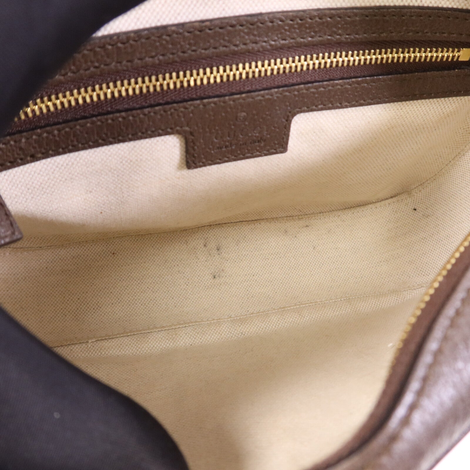 GUCCI 【激減優惠】塗層帆布Ophidia GG Shoulder Bag金扣肩背袋
