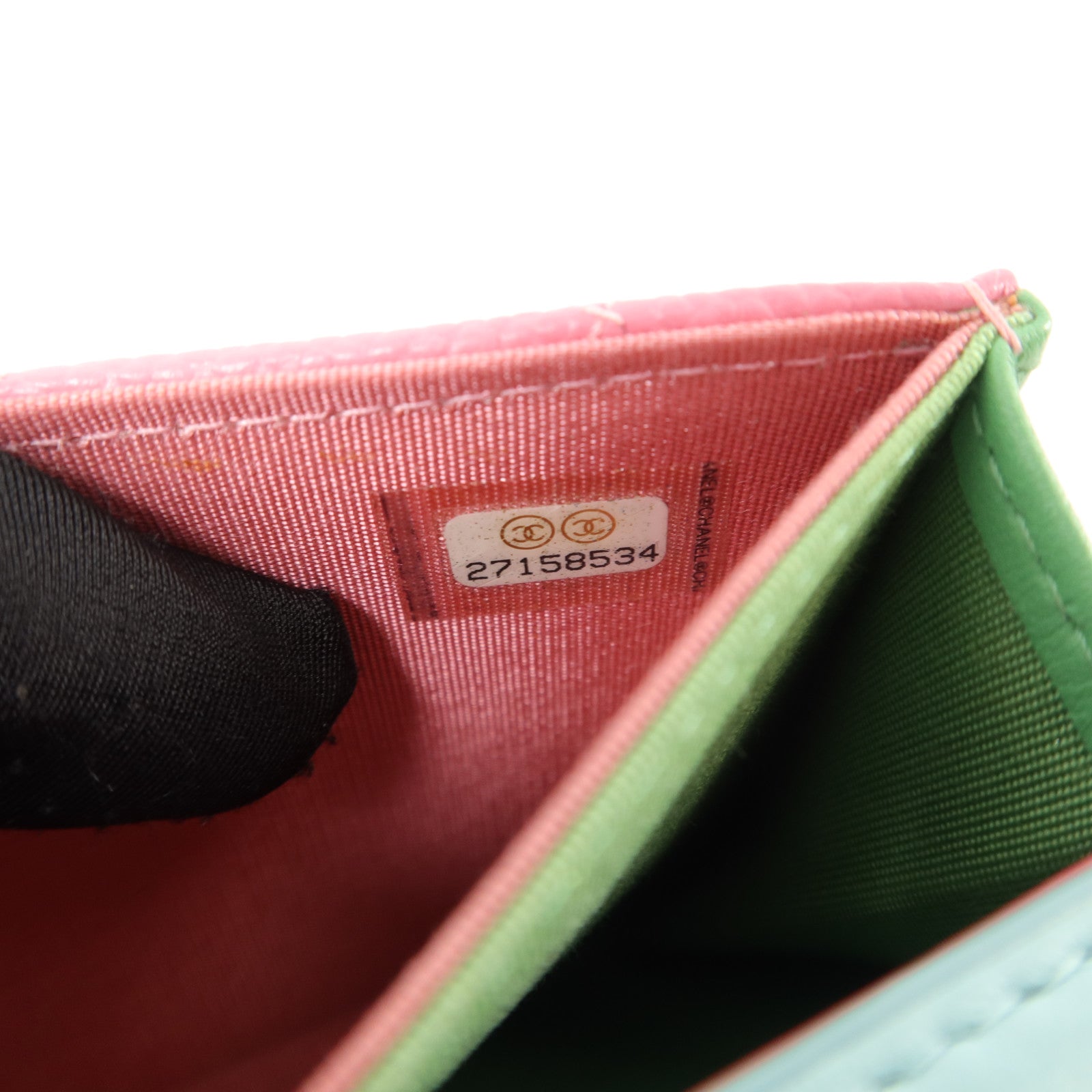 CHANEL 牛皮皮革CC Filigree Small Flap Wallet卡片套
