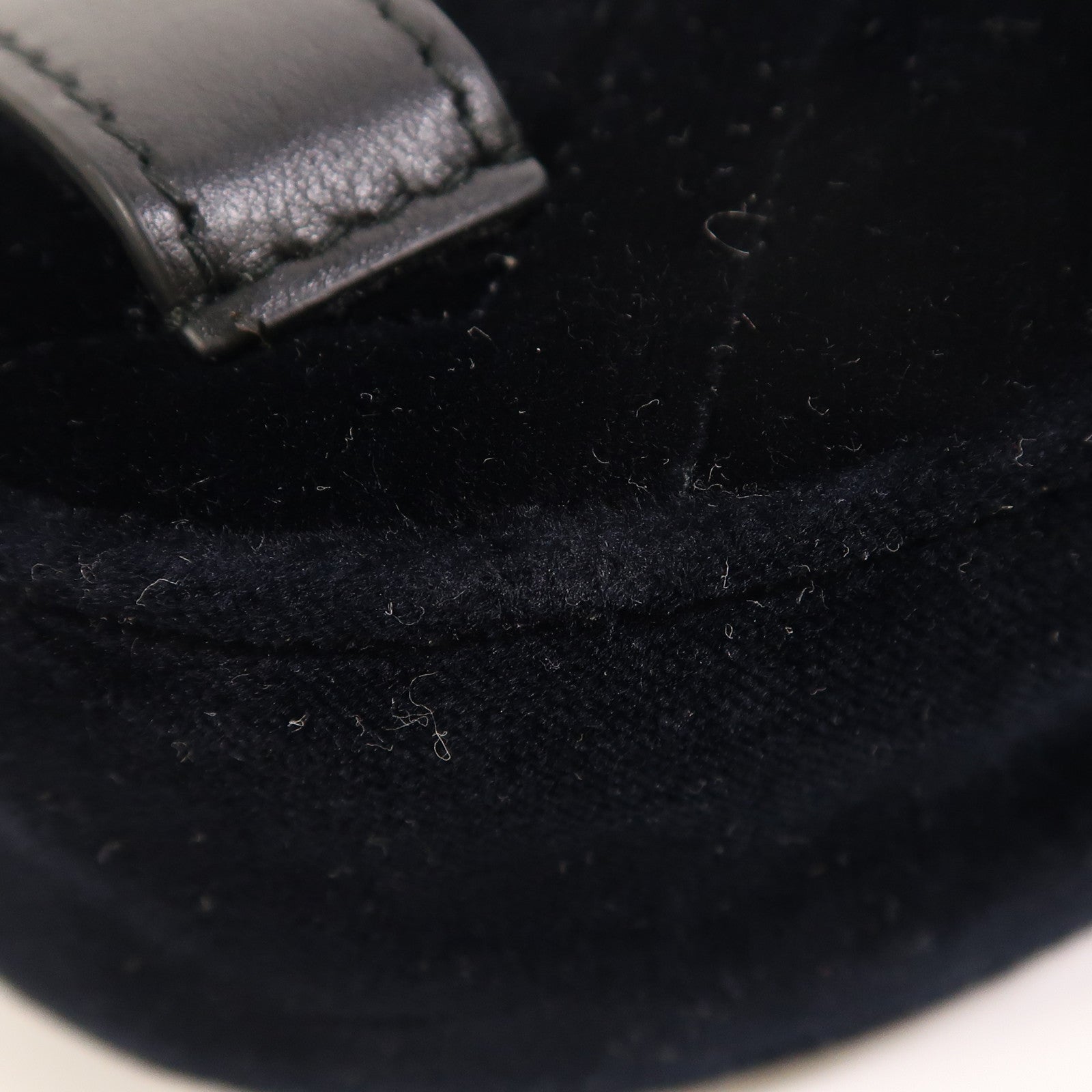 GUCCI 絨布GG Marmont Balt Bag金扣腰包