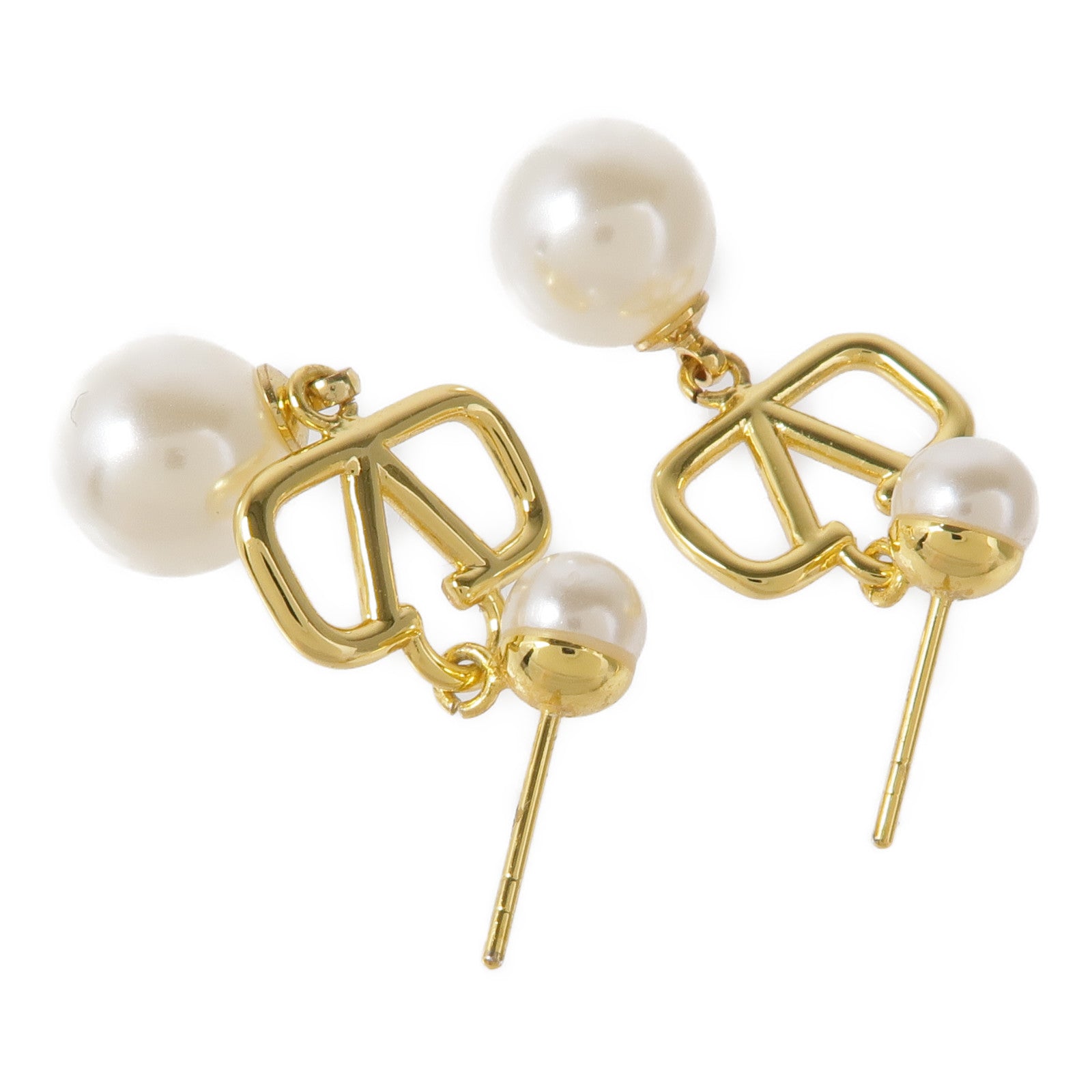 Valentino PVC/金屬Earrings耳環