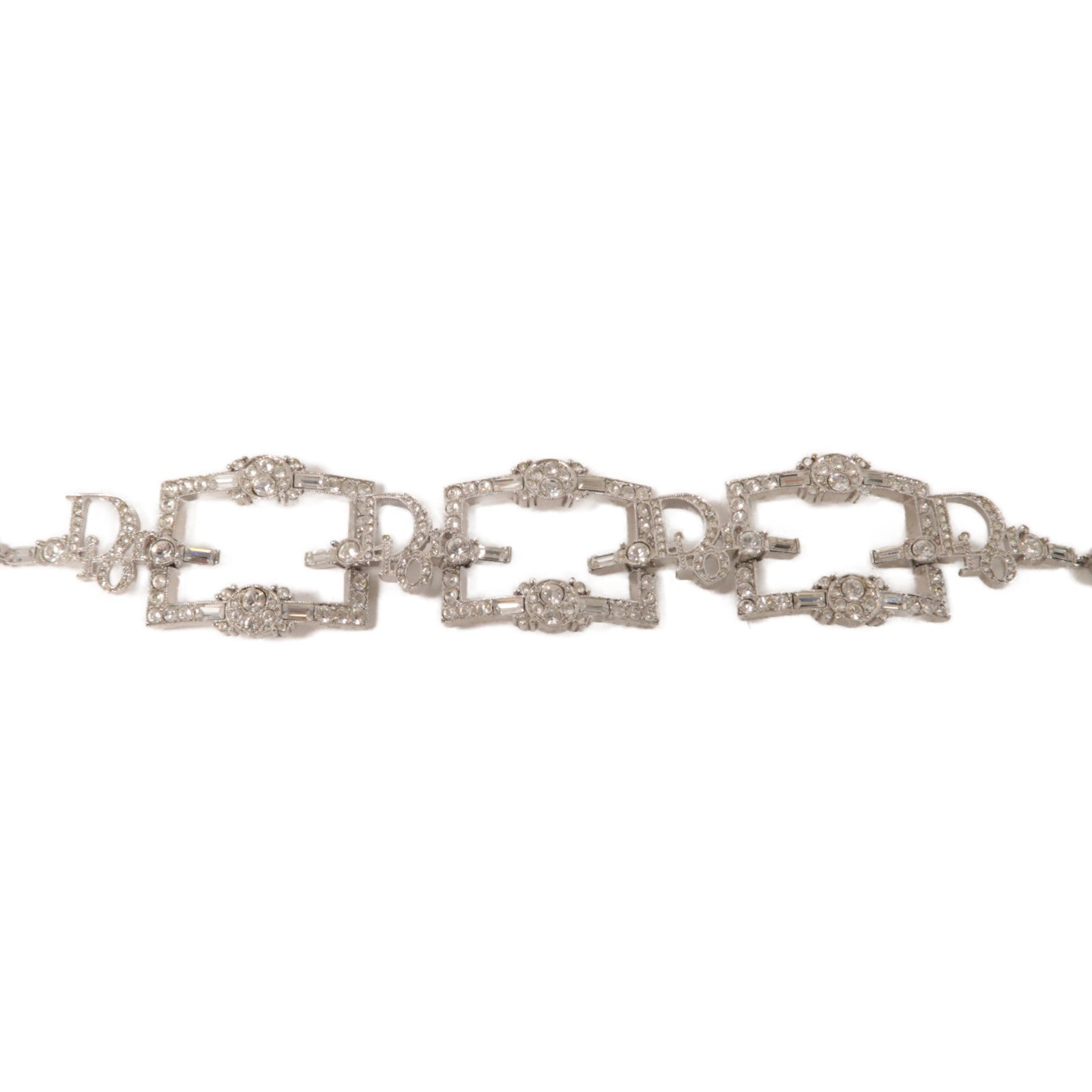 Dior PVC/金屬Necklace項鍊銀色/透明