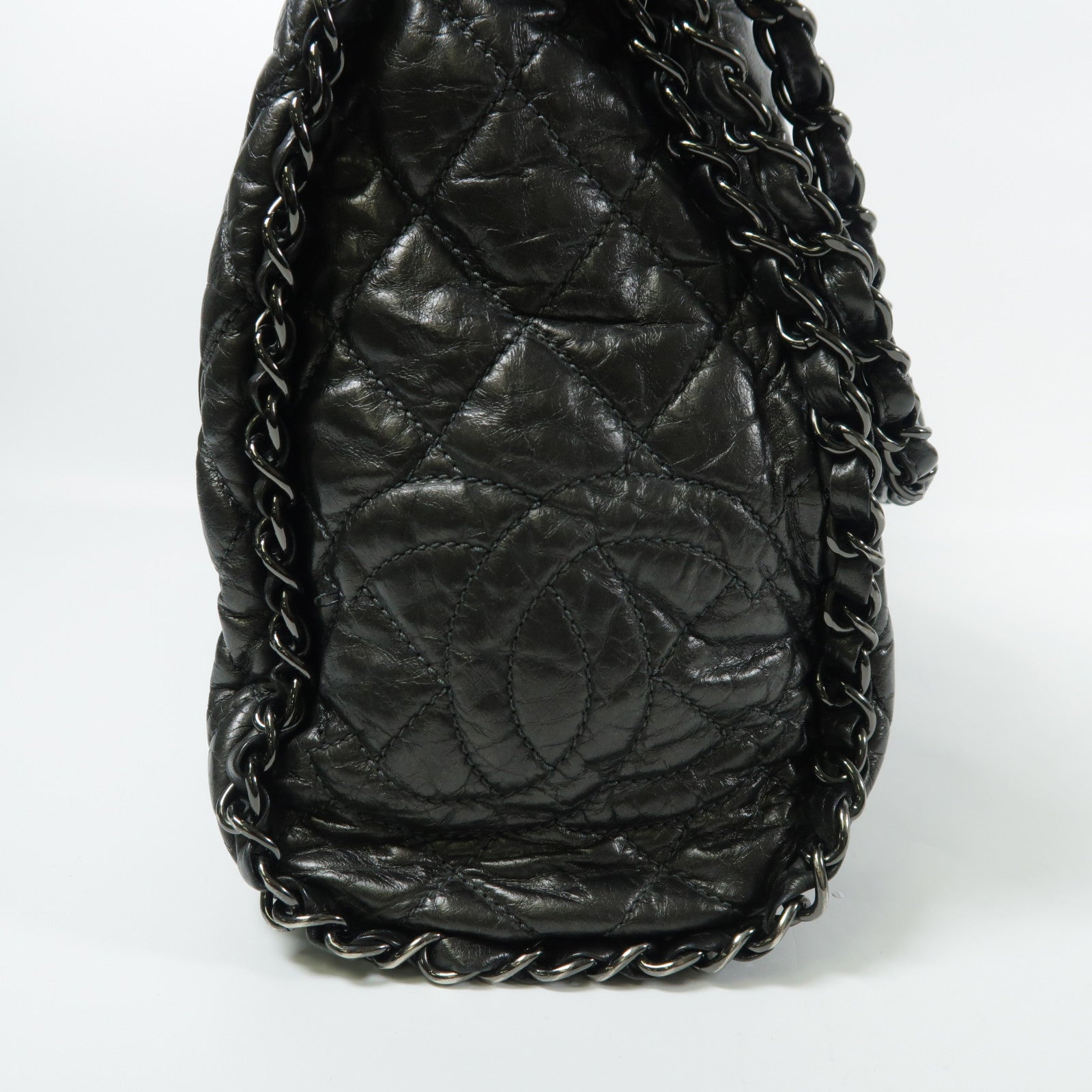 CHANEL 牛皮皮革Chain Shoulder肩背袋