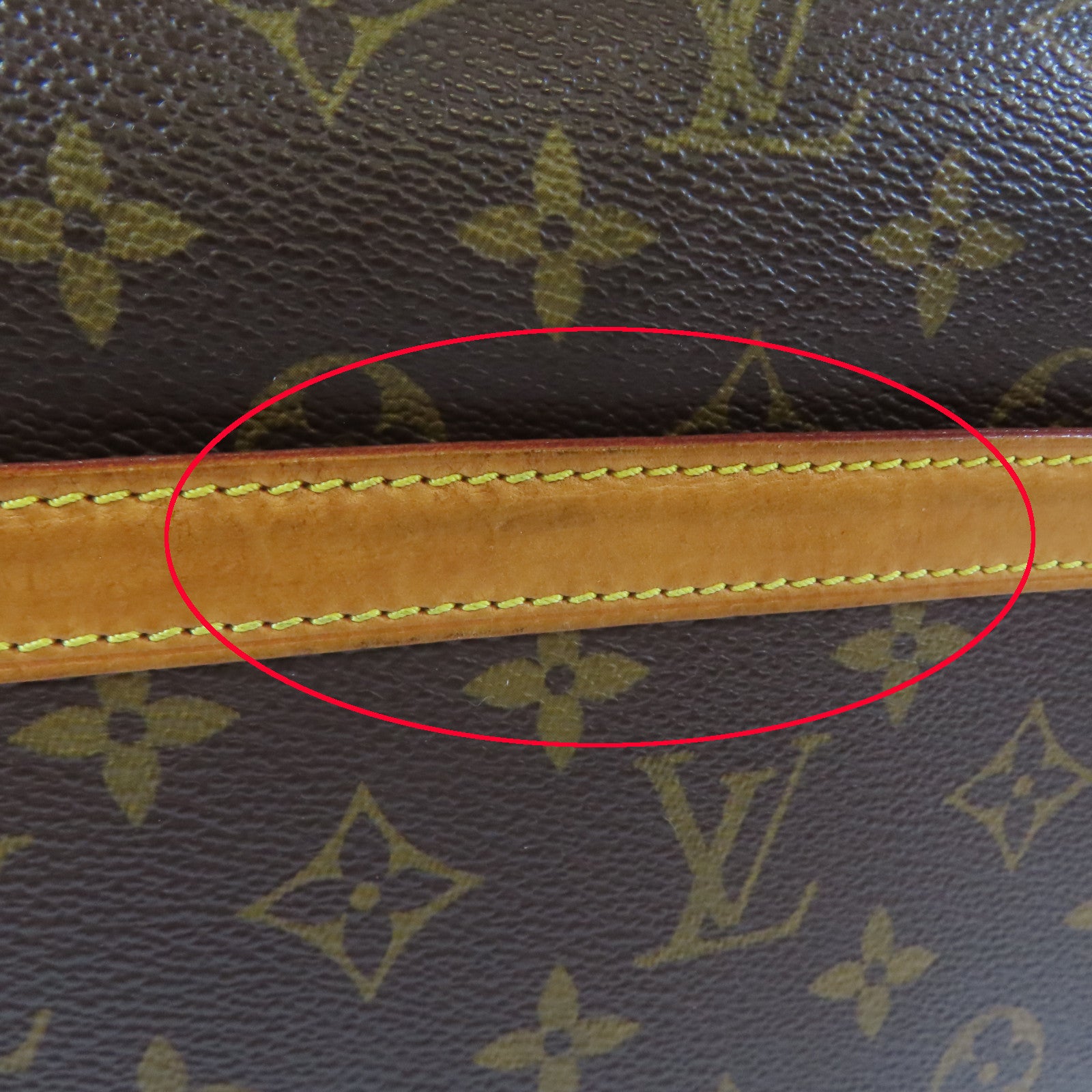 LOUIS VUITTON Monogram Reporter金扣肩背袋啡色