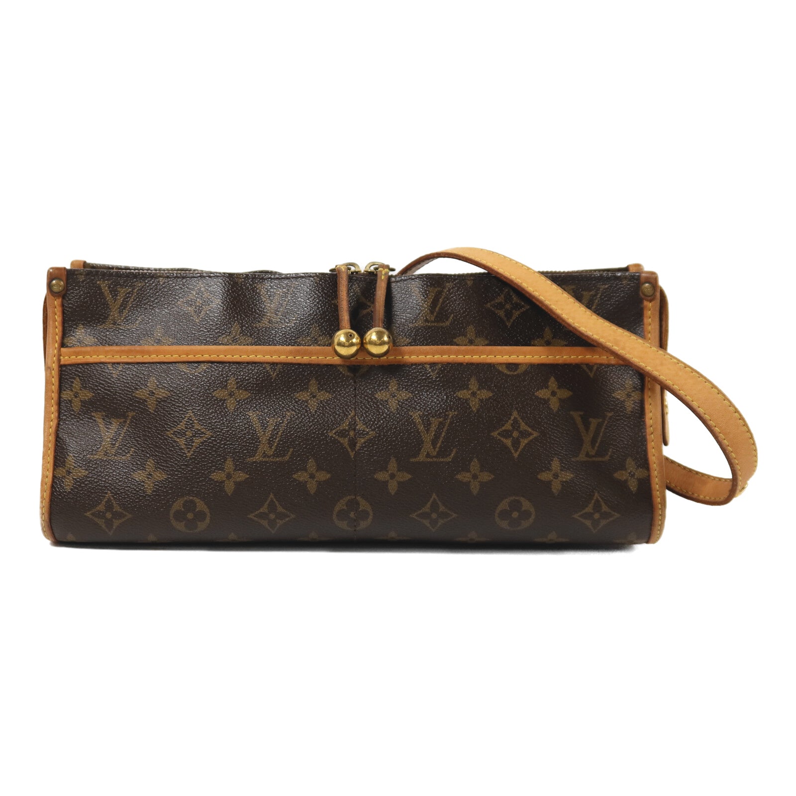 LOUIS VUITTON Monogram Popincourt Long金扣肩背袋