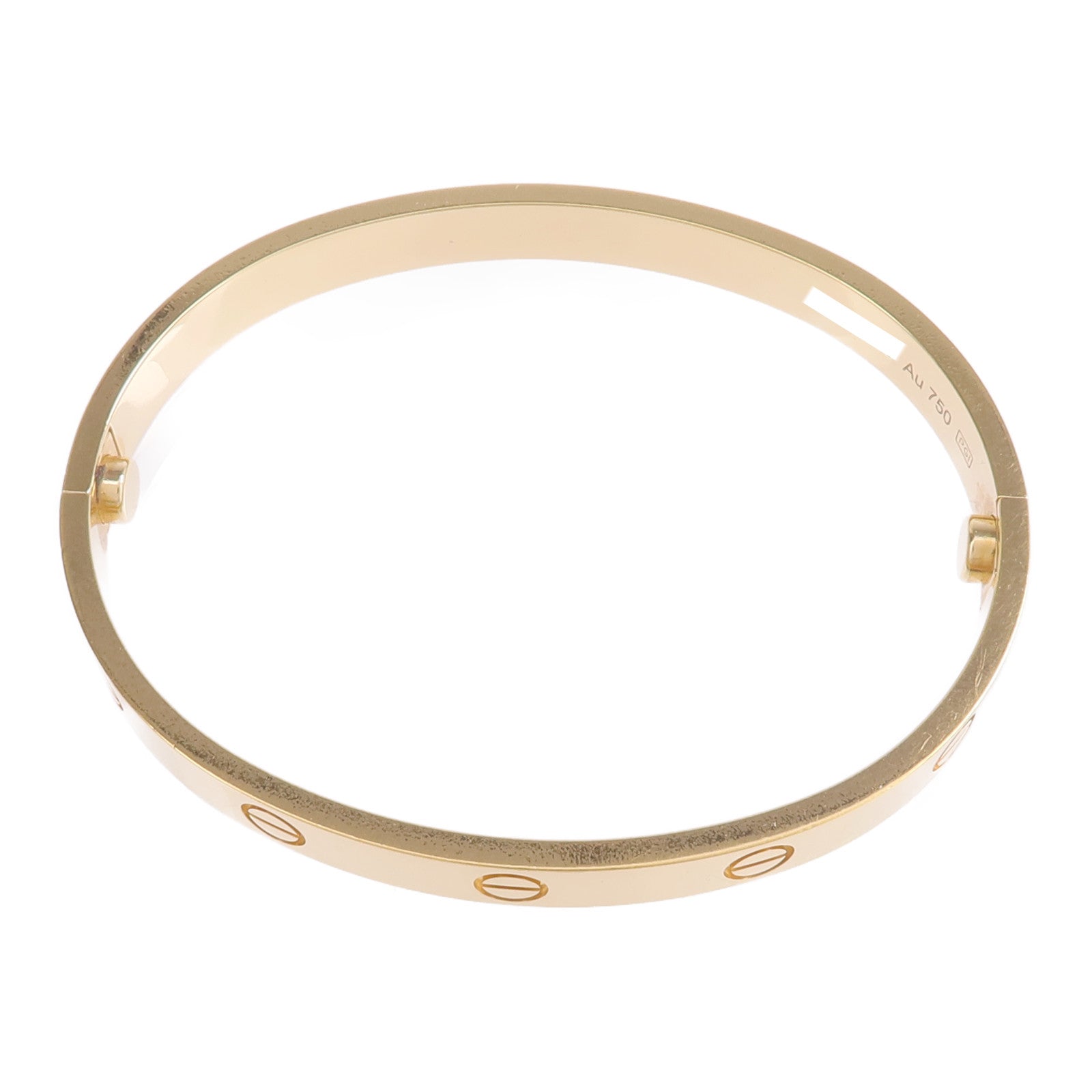 CARTIER 18K黃金Love Bracelet手鐲