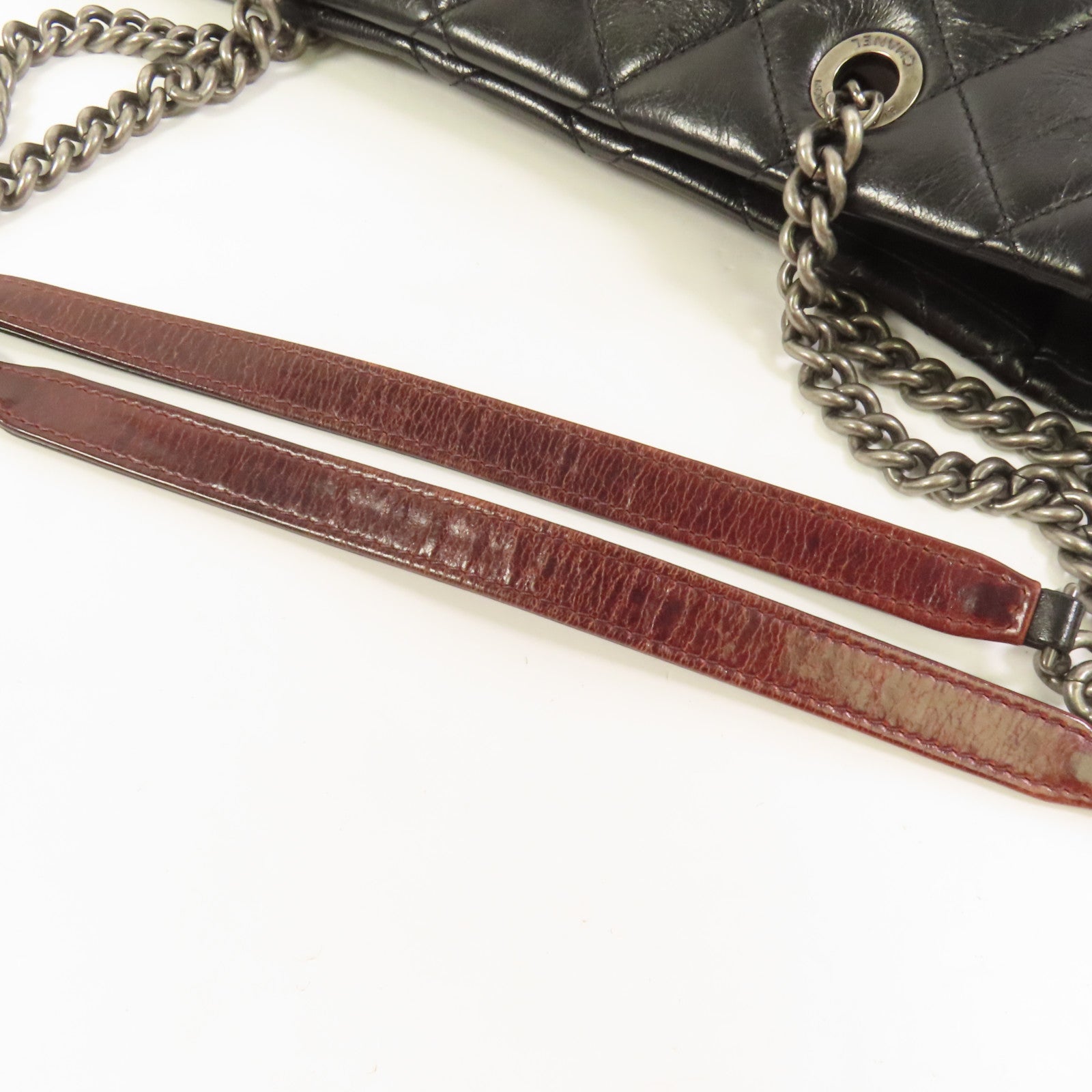 CHANEL 牛皮皮革Chain Shoulder肩背袋