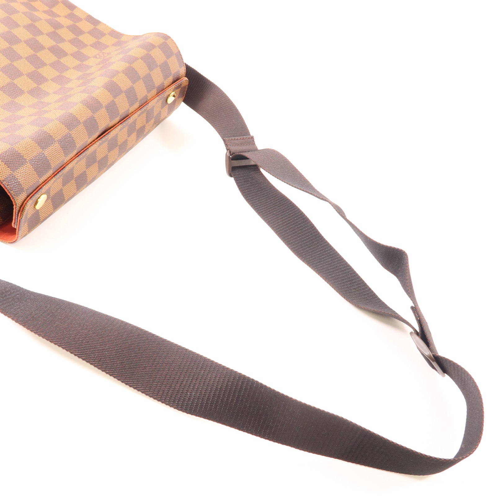 LOUIS VUITTON LV GHW Naviglio Shoulder Bag N45255 Damier Brown