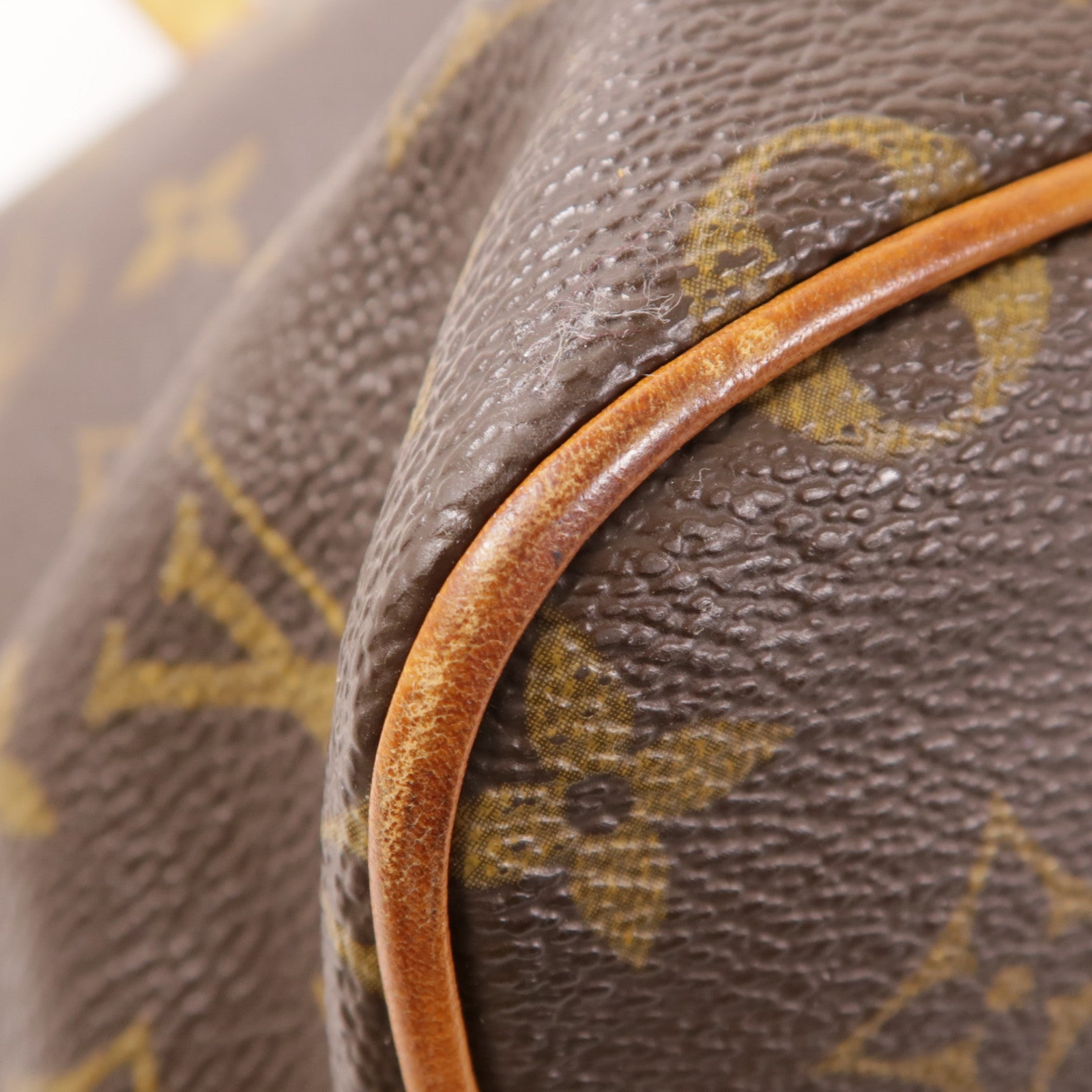 LOUIS VUITTON LV GHW Palermo PM 2 Way Shoulder Bag M40145 Monogram Brown