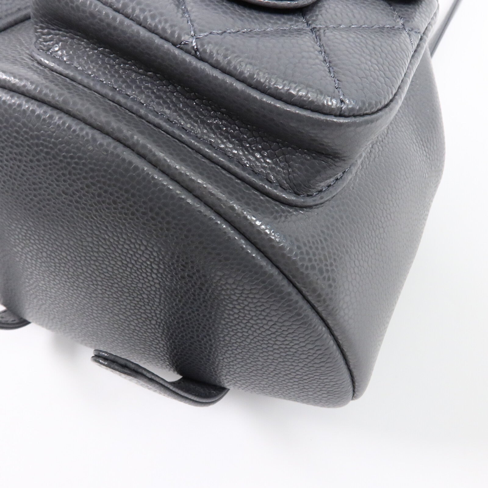 CHANEL 牛皮皮革Backpack Mini鏈帶背包
