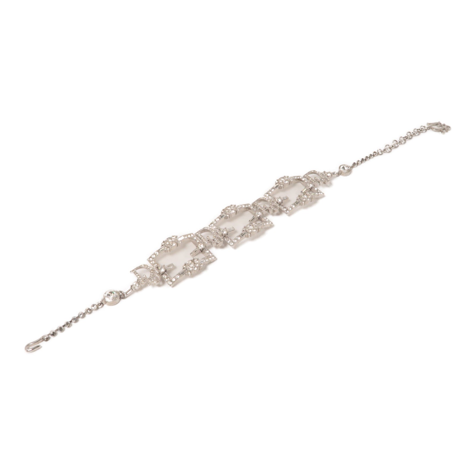 Dior PVC/金屬Necklace項鍊銀色/透明