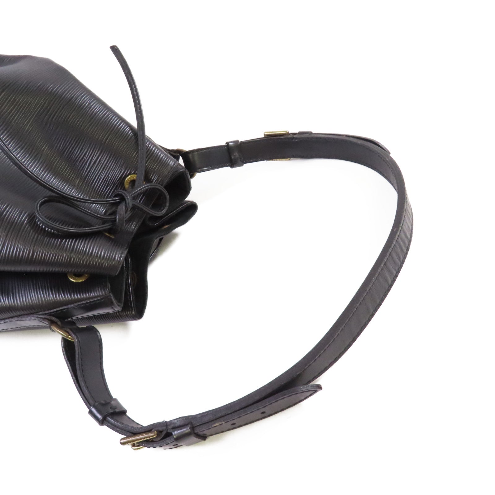 LOUIS VUITTON 【激減優惠】Epi Petit Noe Shoulder Bag金扣肩背袋黑色
