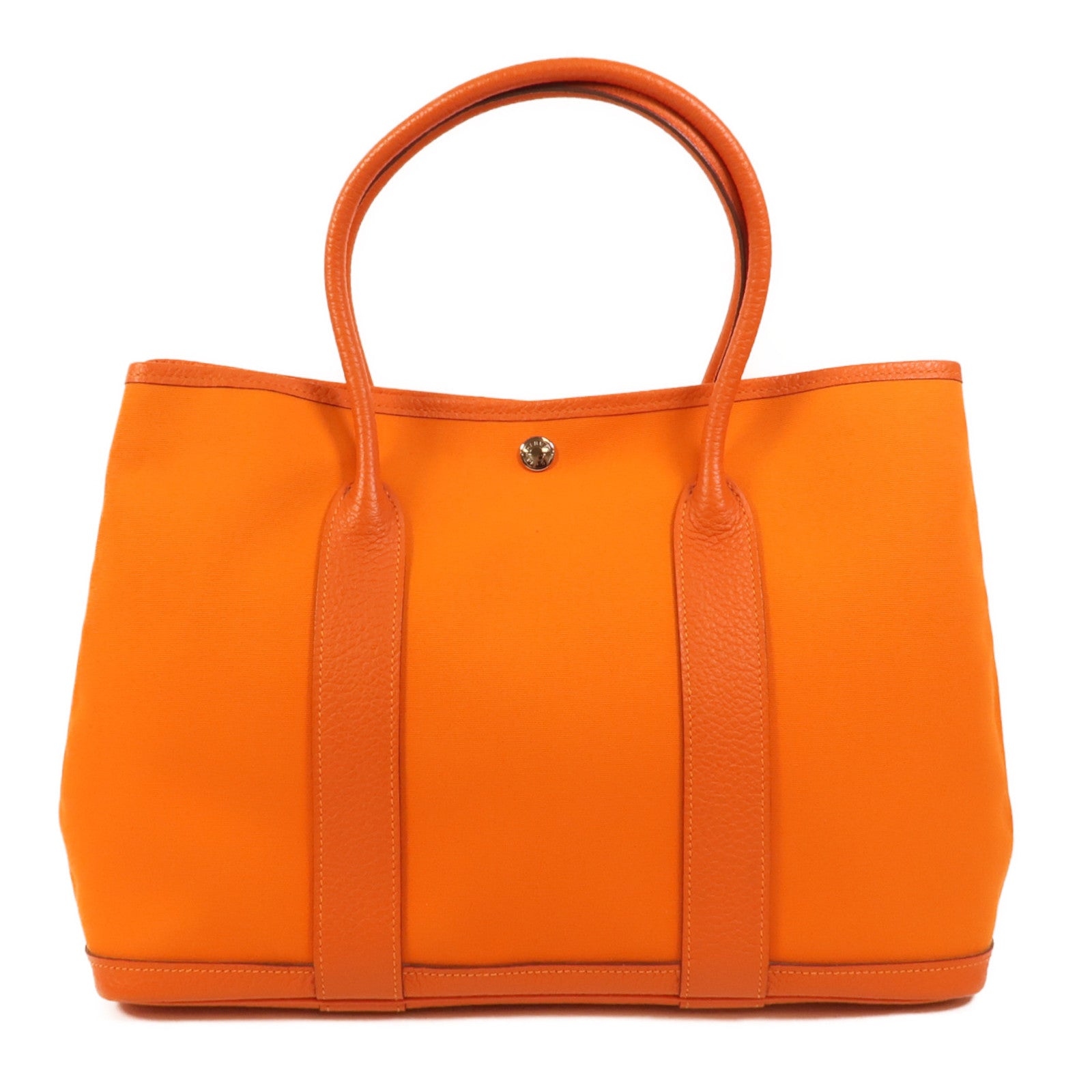 HERMES Toile Garden Party PM手挽袋Feu