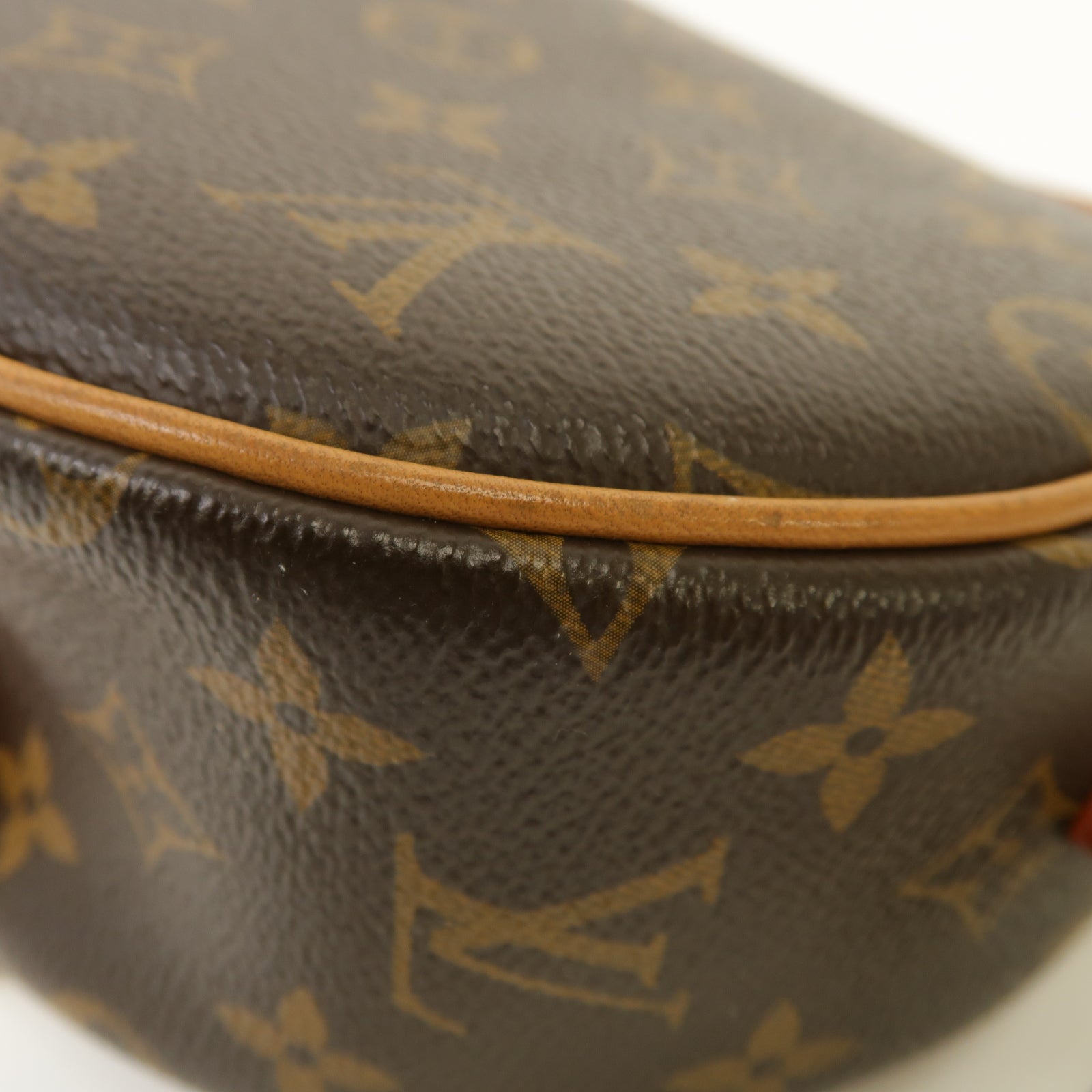 LOUIS VUITTON 【激減優惠】Monogram Tambourine金扣肩背袋棕色