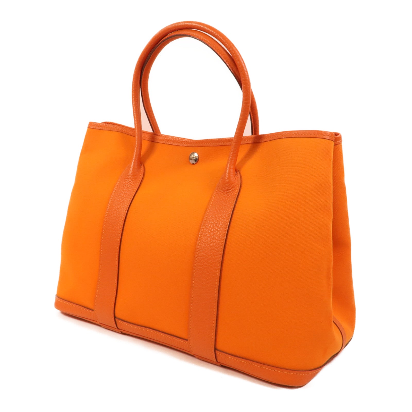 HERMES Toile Garden Party PM手挽袋Feu