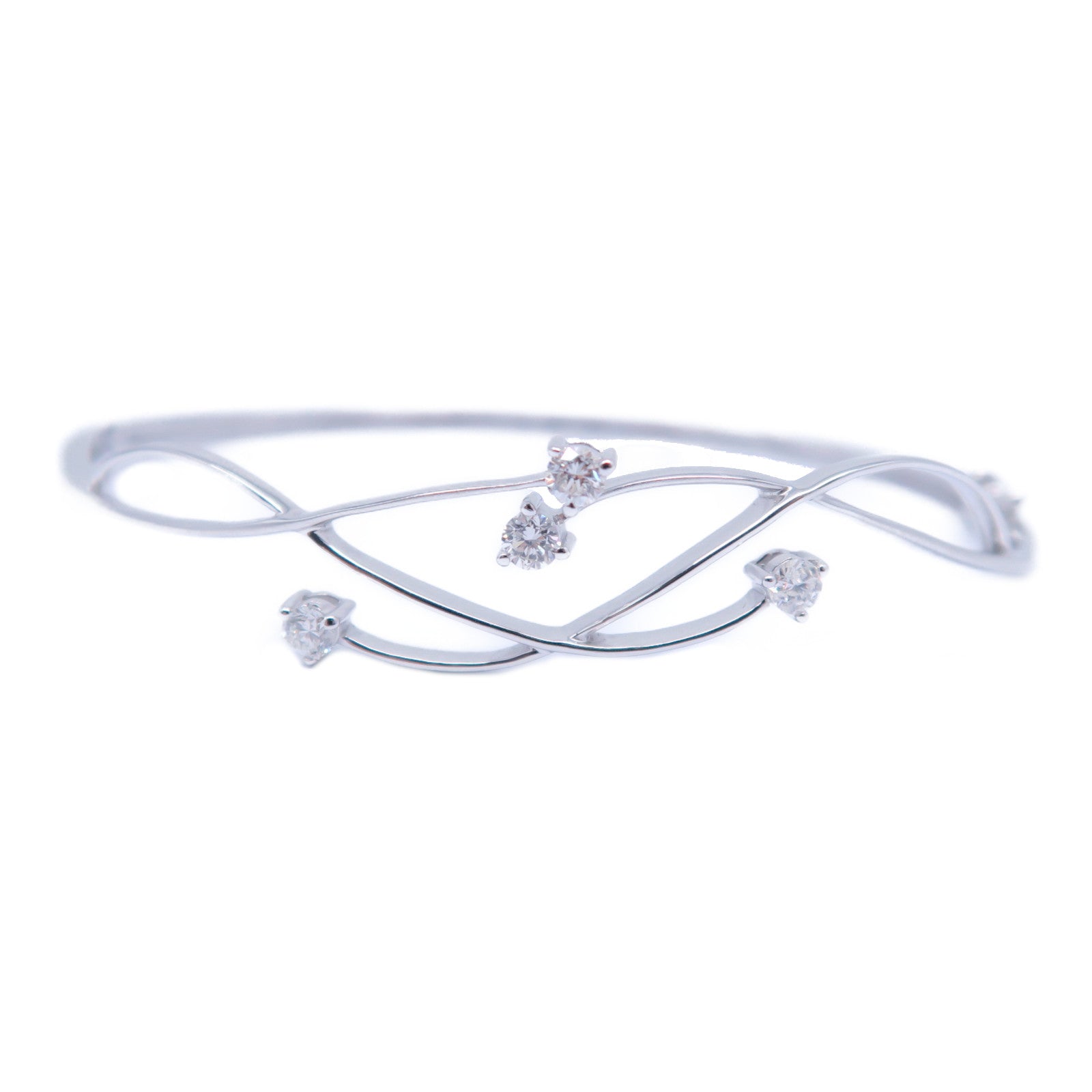 JEWELRY **【激減優惠】18K白金Diamond Bracelet 0.36ct鑽石手鐲