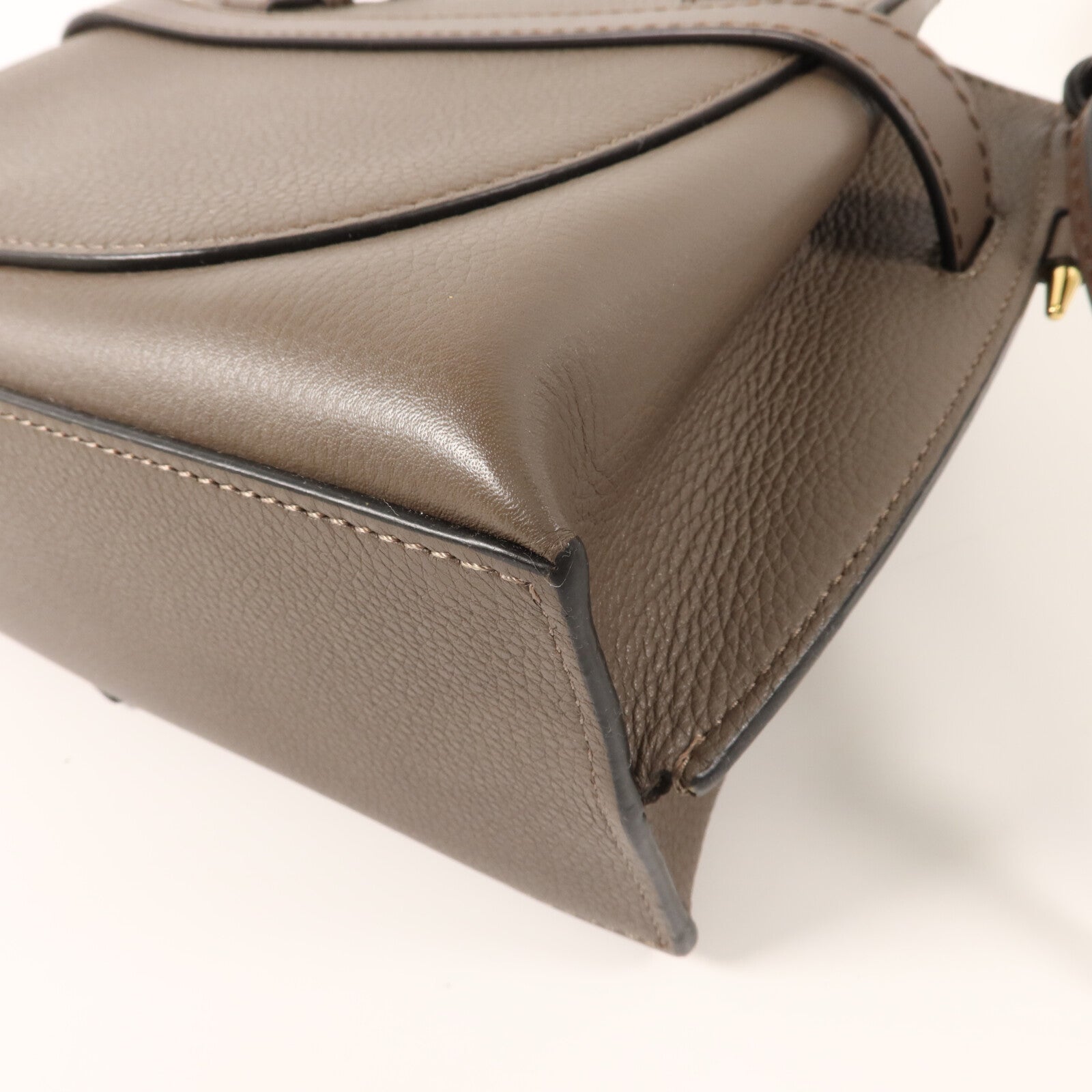 LOEWE 牛皮皮革Gate Top Handle Mini手挽肩背兩用袋