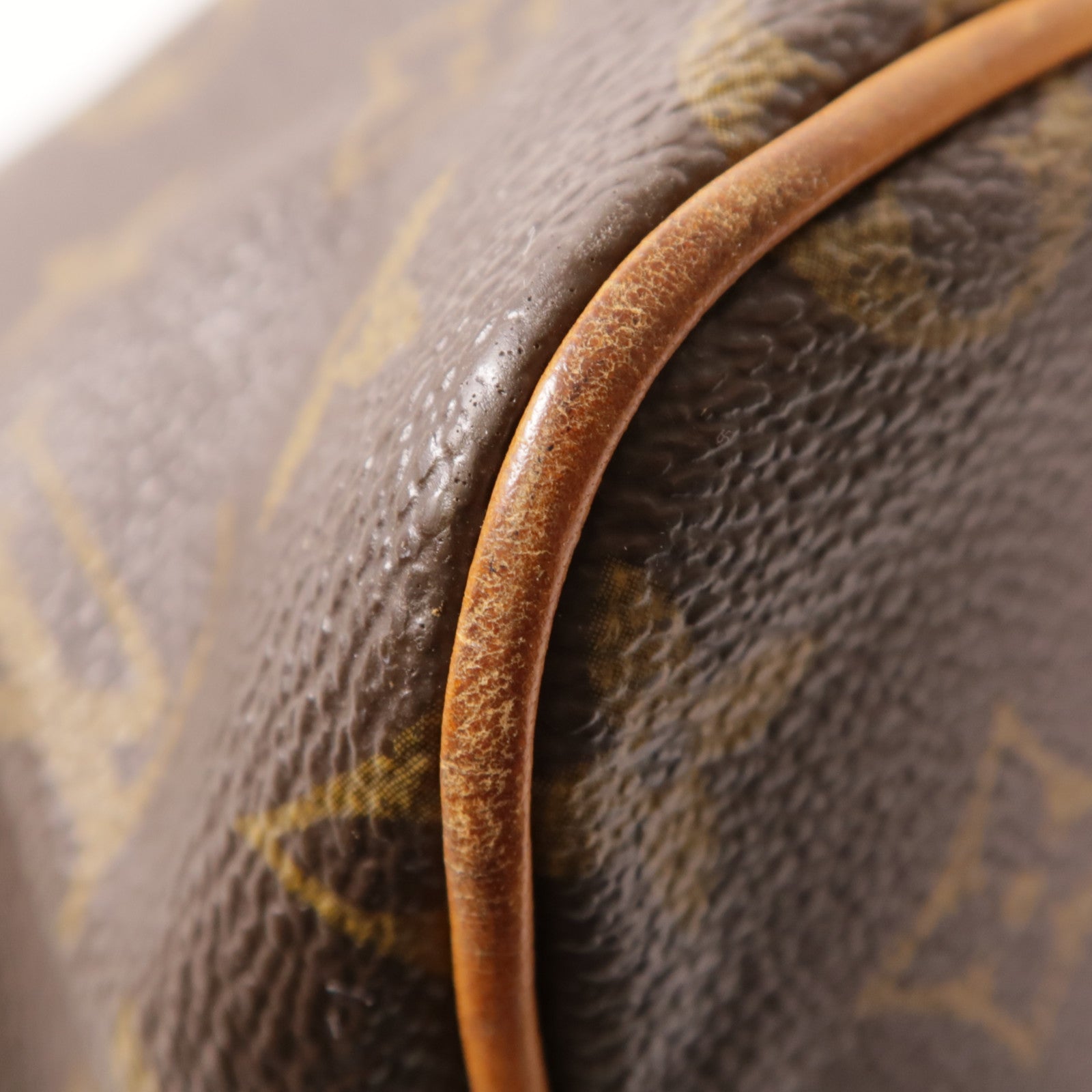 LOUIS VUITTON LV GHW Palermo PM 2 Way Shoulder Bag M40145 Monogram Brown