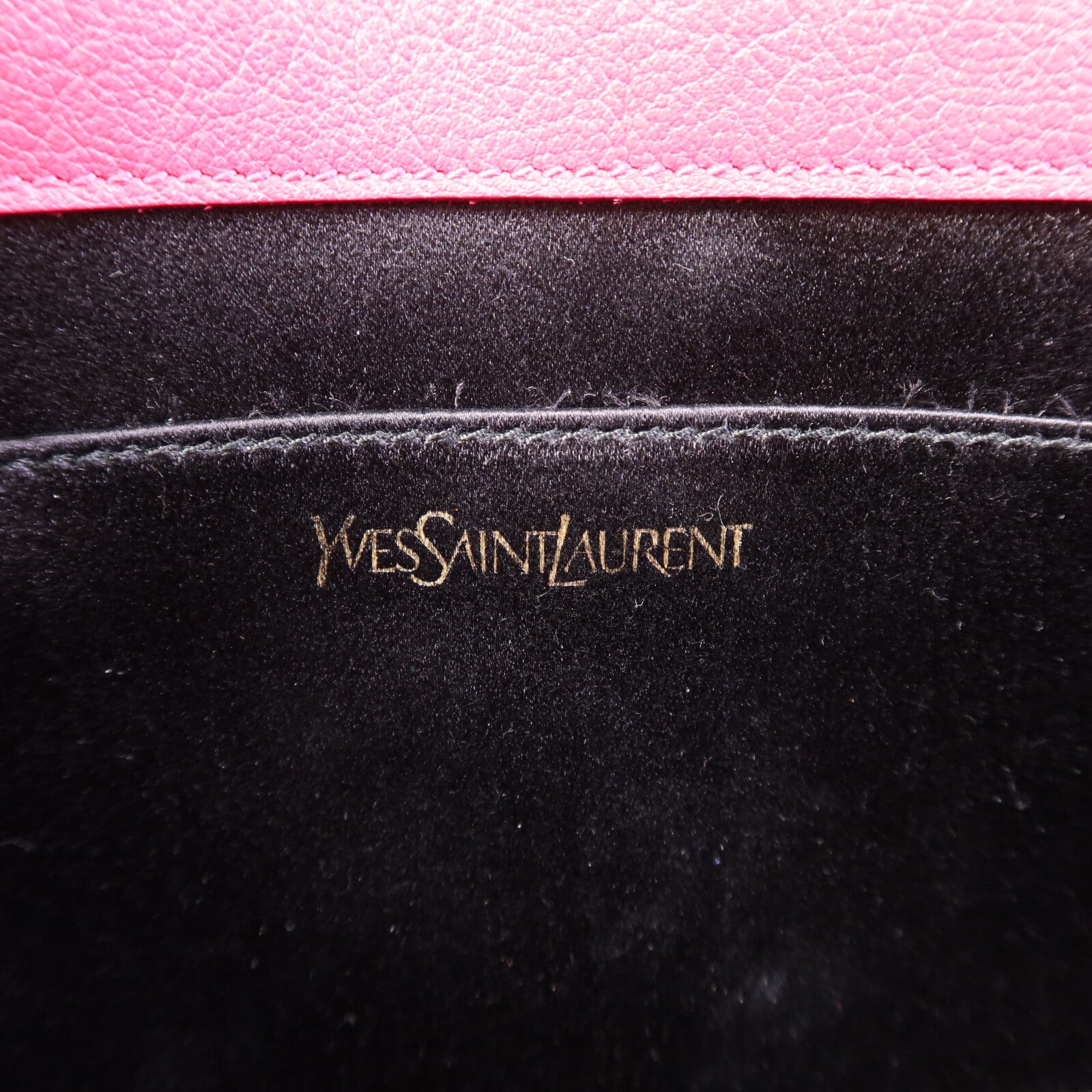YVES SAINT LAURENT 牛皮皮革Belle De Jour Clutch金扣手拿包