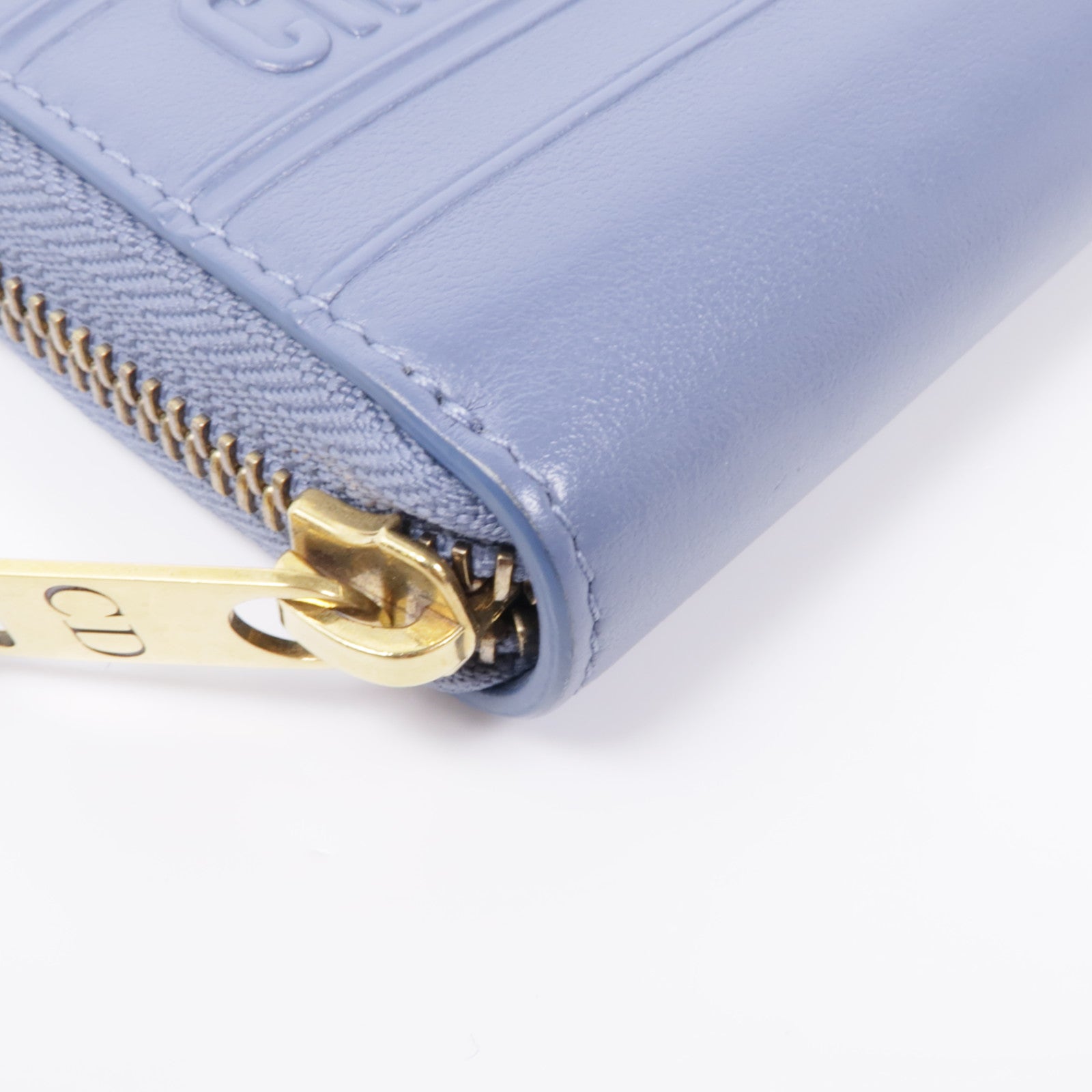 Dior 【激減優惠】牛皮皮革Coin Case金扣零錢包